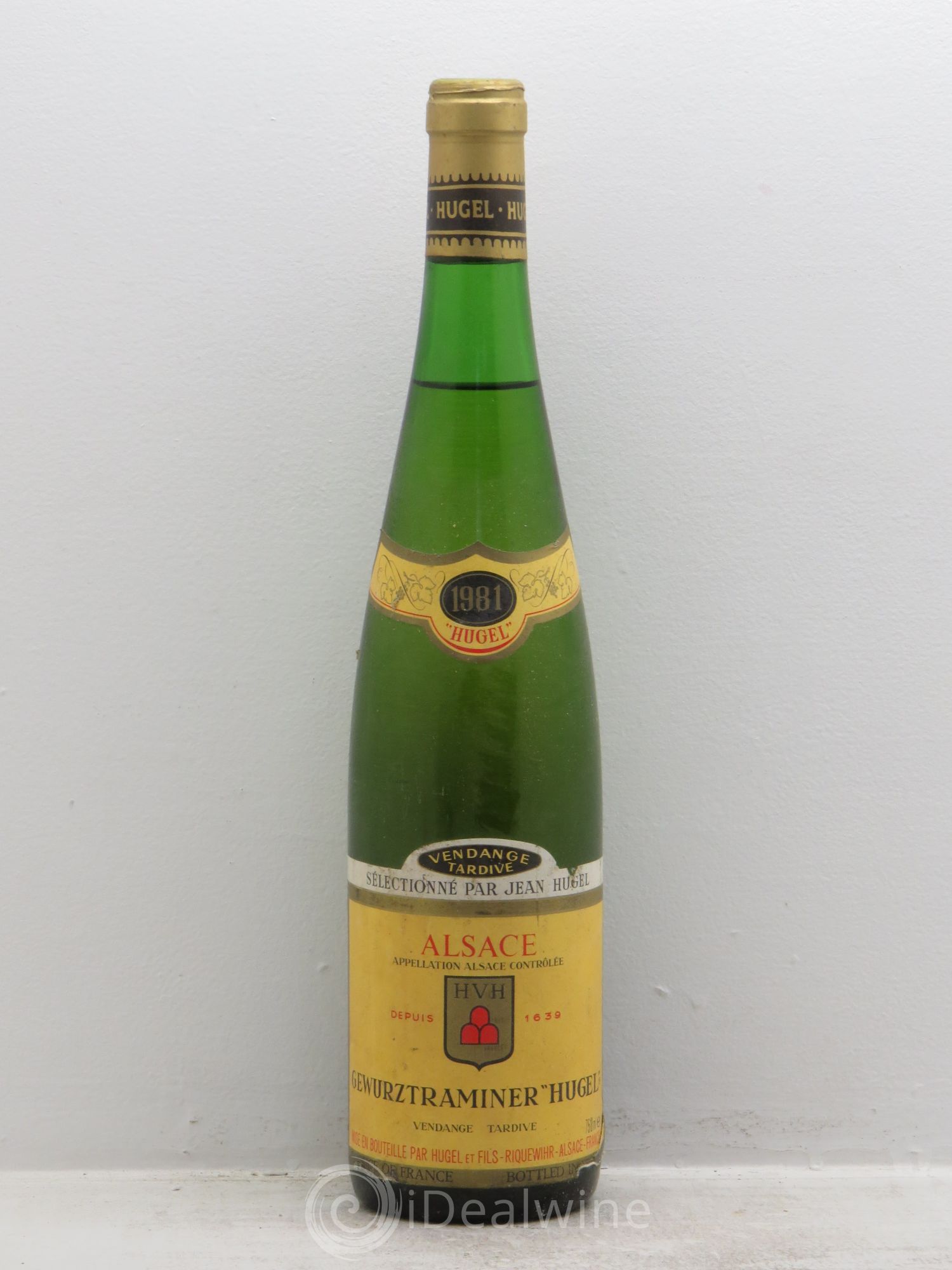 Gewurztraminer Vendanges Tardives Hugel (Domaine) 1981 - Lotto di 1 bottiglia - 0