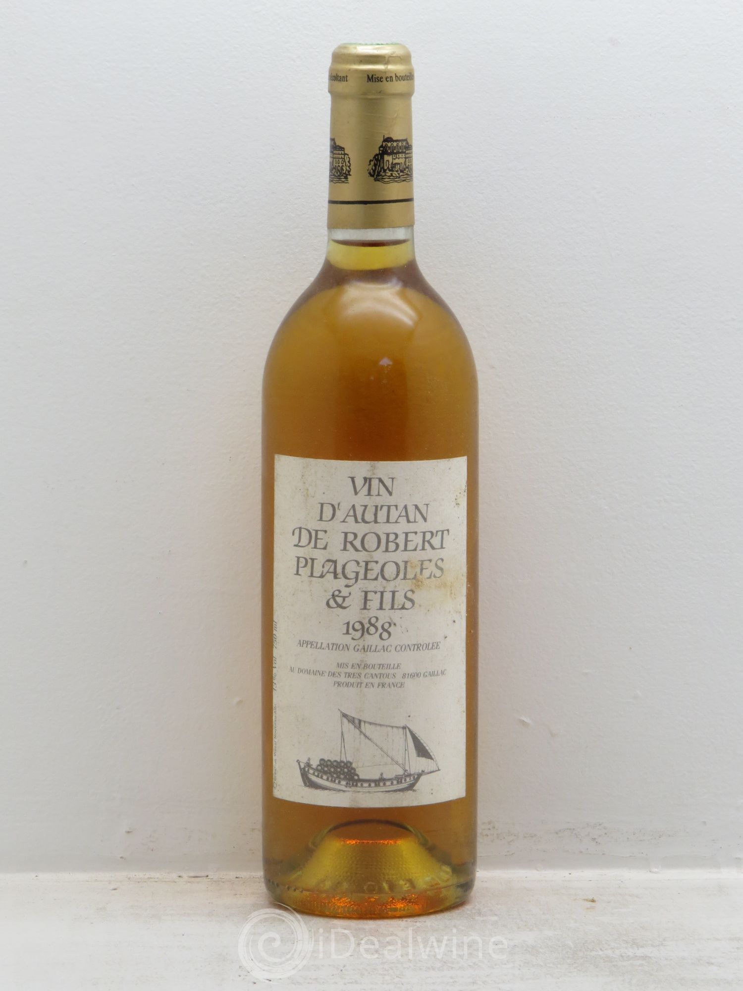 Divers Vin d' Autan -Robert Plageoles -Gaillac (sans prix de réserve) 1988 - Posten von 1 Flasche - 0