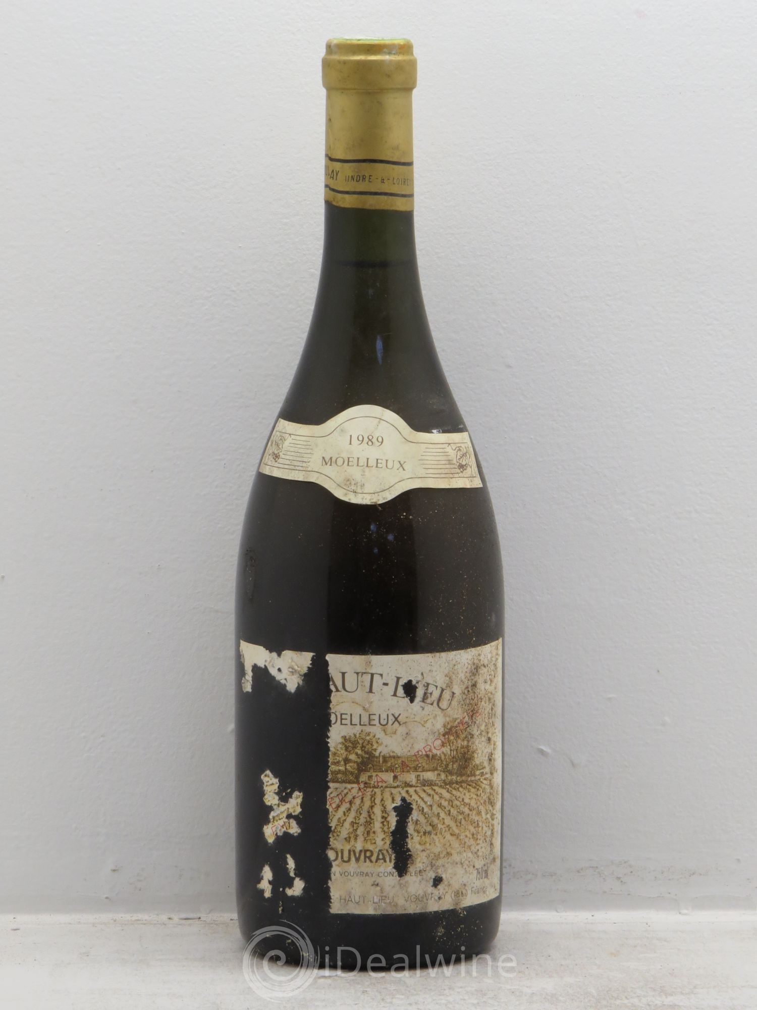 Vouvray Le Haut-Lieu Moelleux Domaine Huet 1989 - Lotto di 6 bottiglie - 0