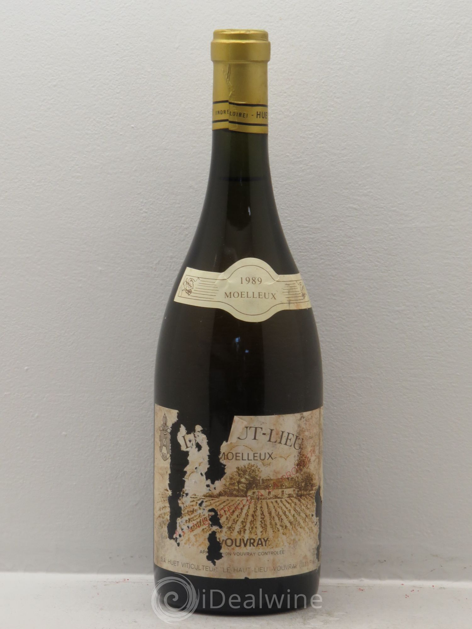 Vouvray Le Haut-Lieu Moelleux Domaine Huet 1989 - Lotto di 1 bottiglia - 0
