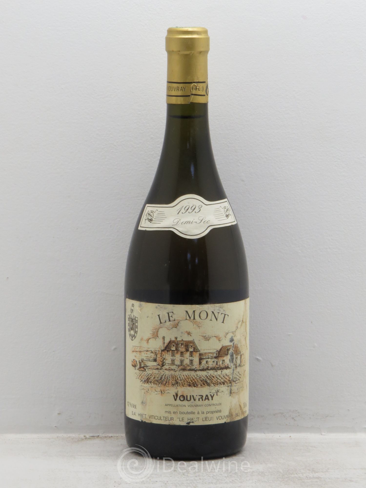 Vouvray Le Haut-Lieu Demi-Sec Domaine Huet Le Mont 1993 - Lot de 1 bouteille - 0