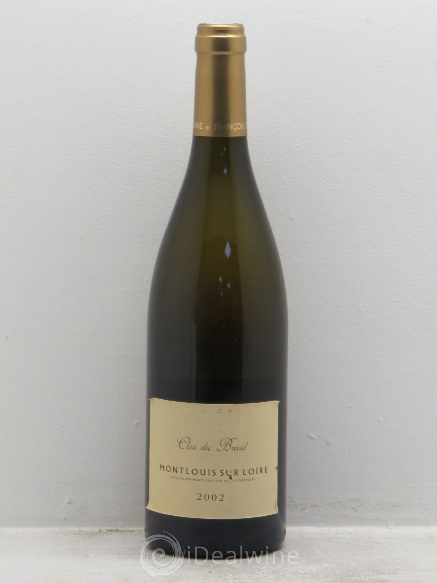 Montlouis-sur-Loire Clos du Breuil François Chidaine (sans prix de réserve) 2002 - Lot de 1 bouteille - 0
