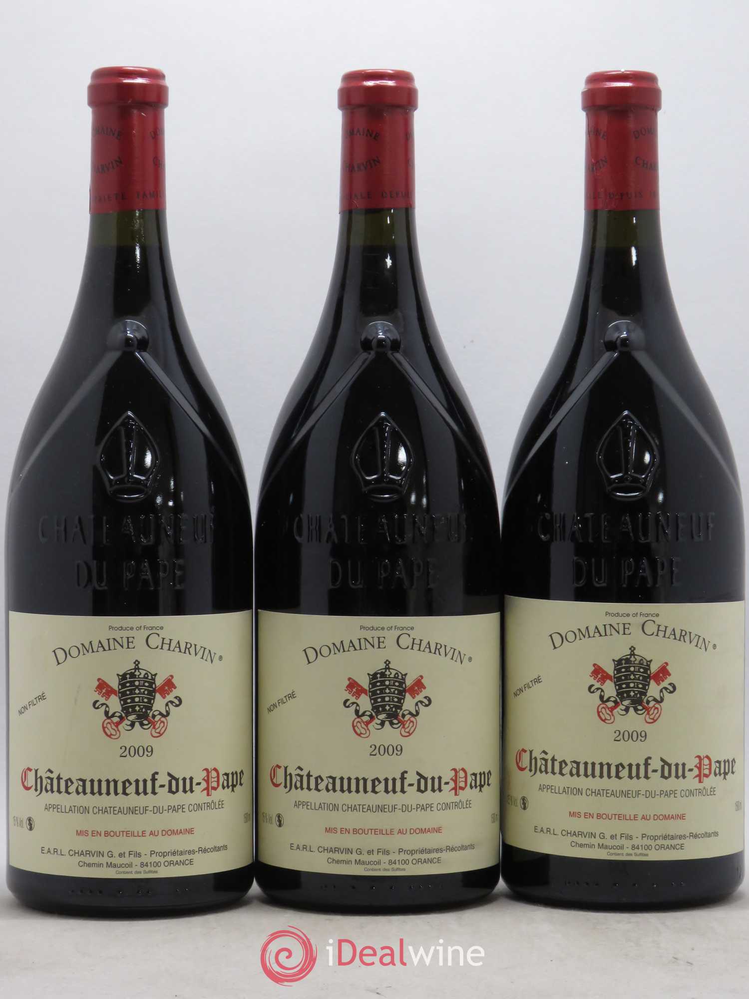 Châteauneuf-du-Pape Charvin (Domaine) 2009 - Lot de 3 magnums - 0