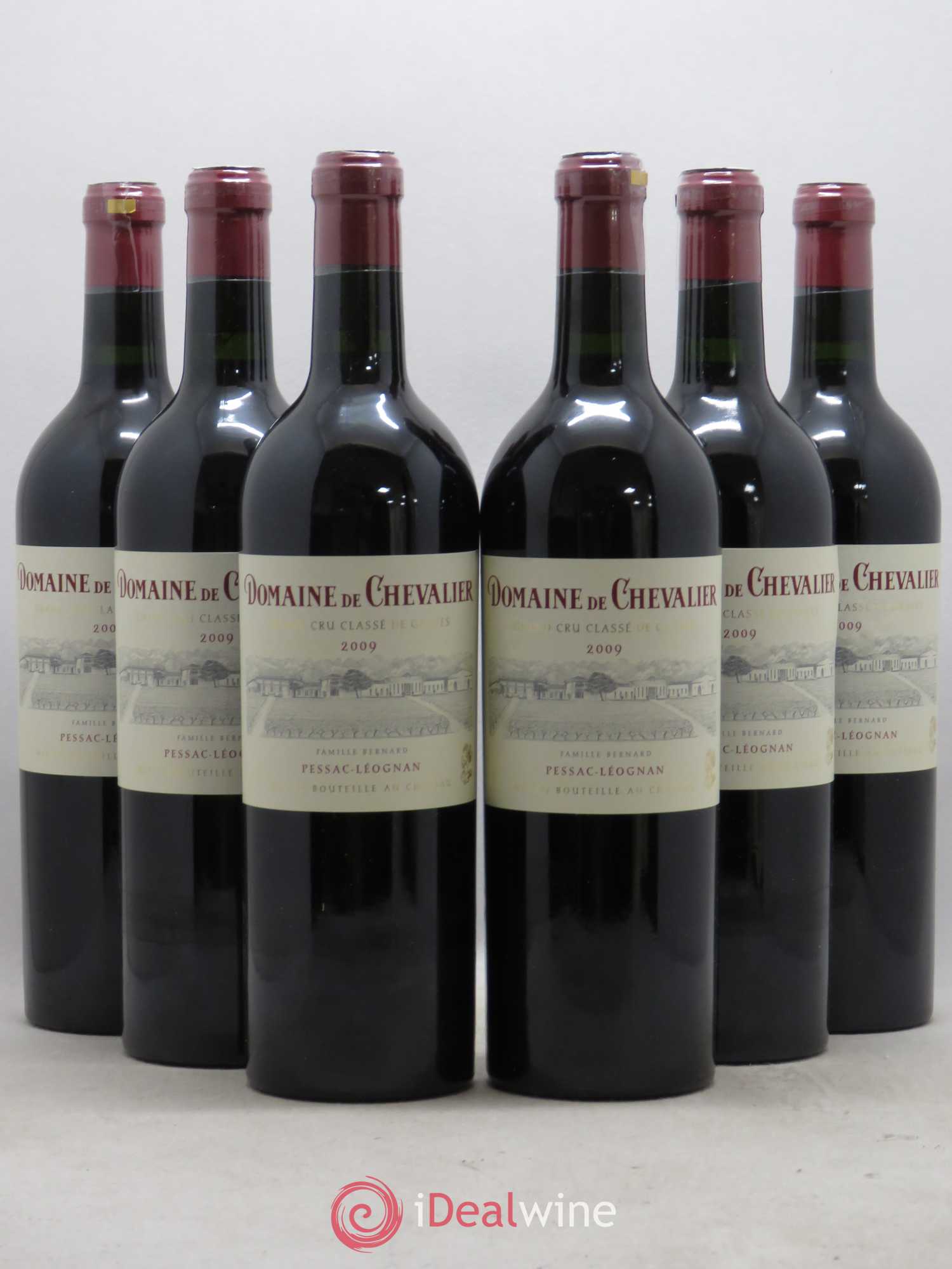 Domaine de Chevalier Cru Classé de Graves 2009 - Lot de 6 bouteilles - 0