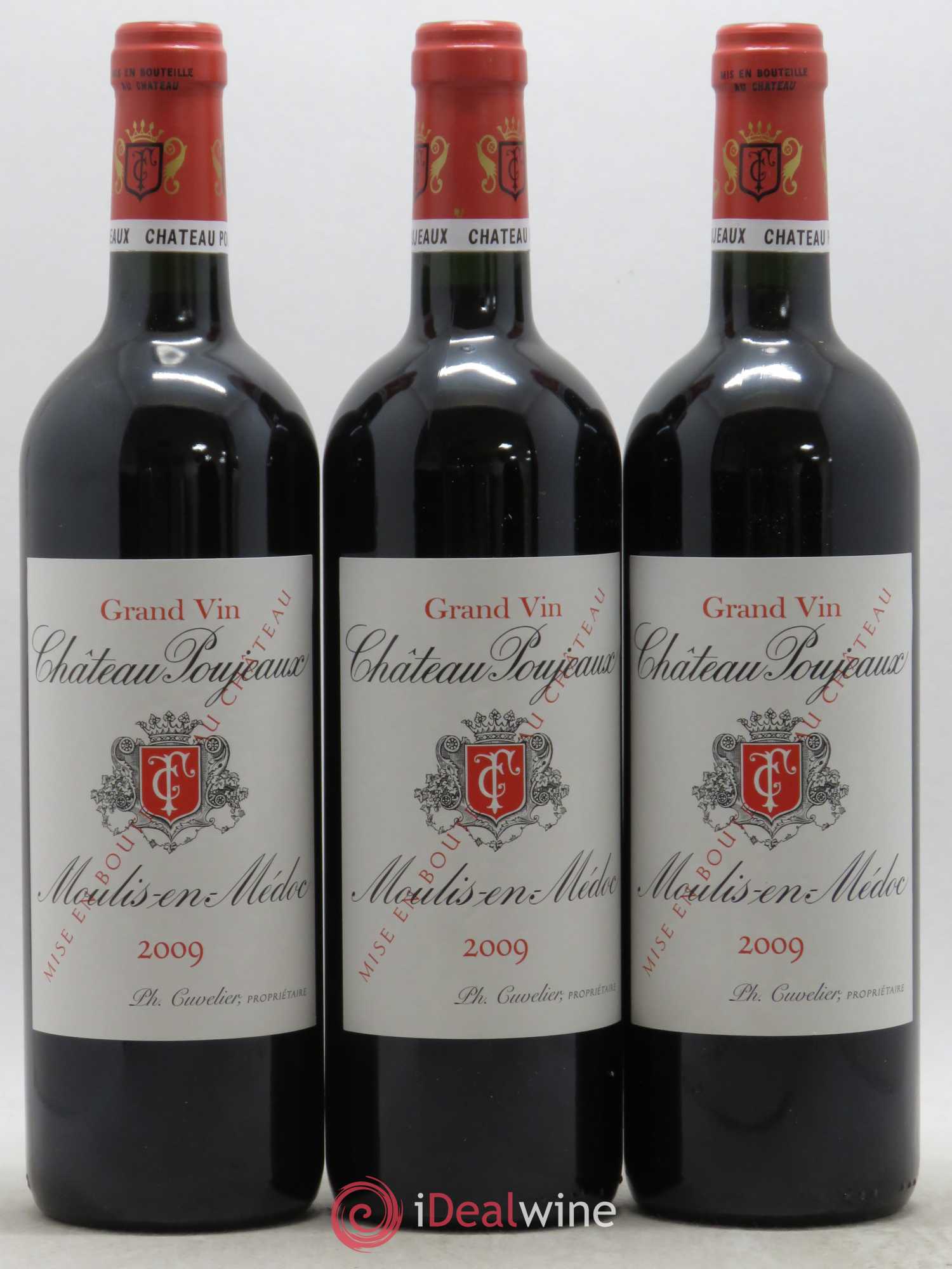 Château Poujeaux 2009 - Lot de 6 bouteilles - 2