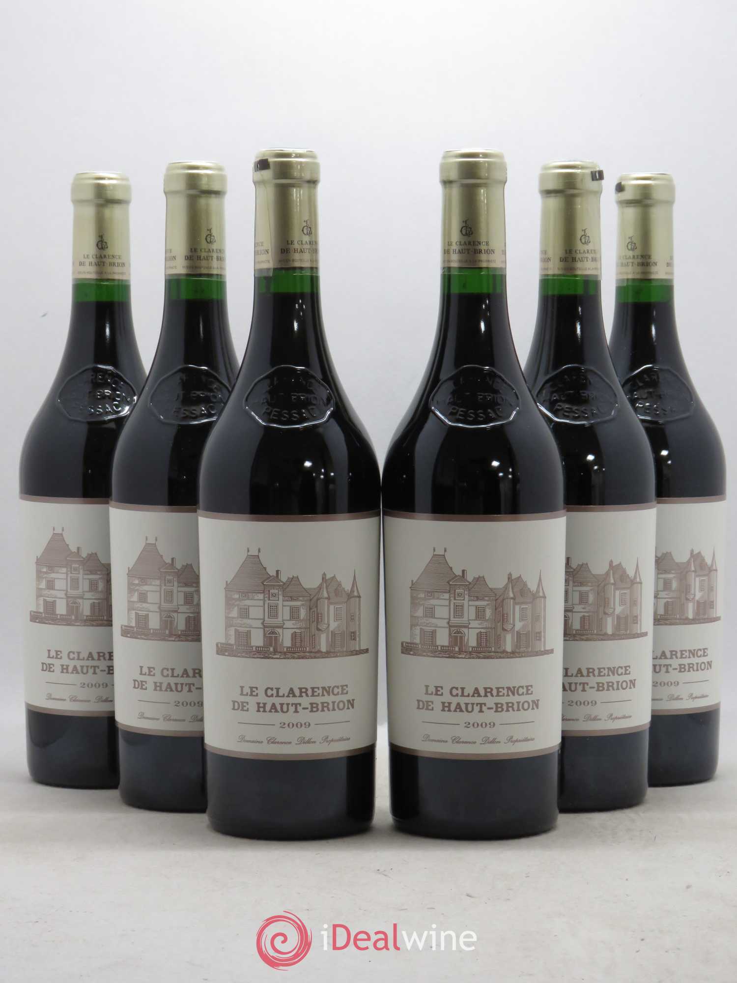 Clarence (Bahans) de Haut-Brion Second Vin 2009 - Lot de 6 bouteilles - 0