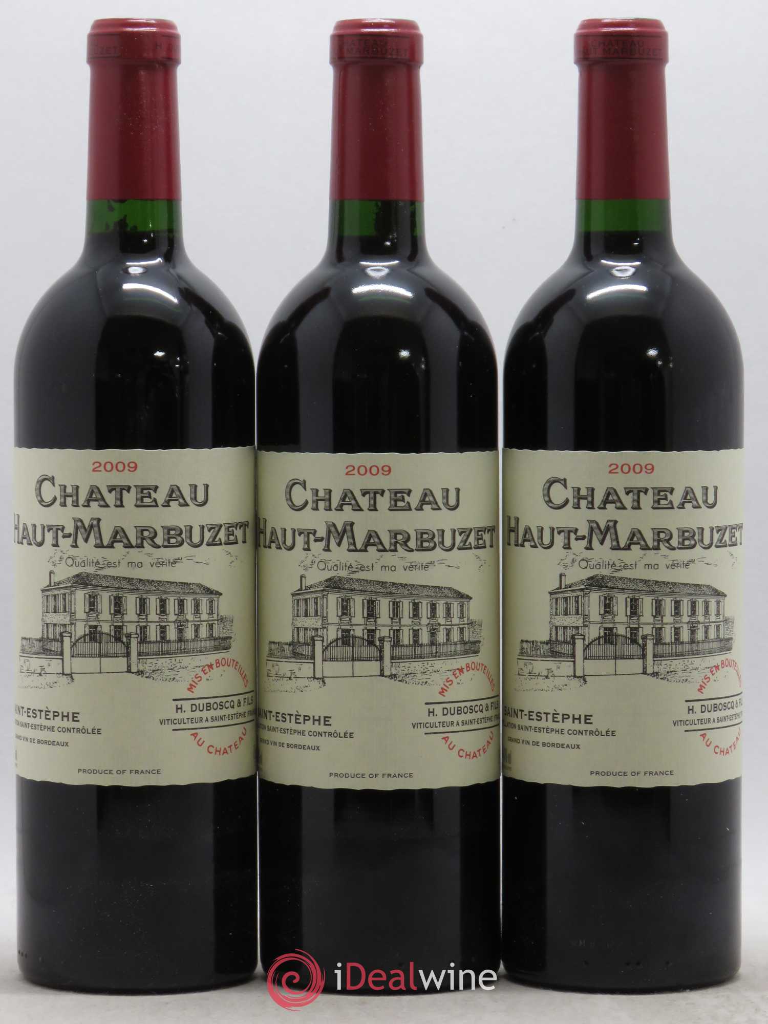 Château Haut Marbuzet 2009 - Lot de 6 bouteilles - 2