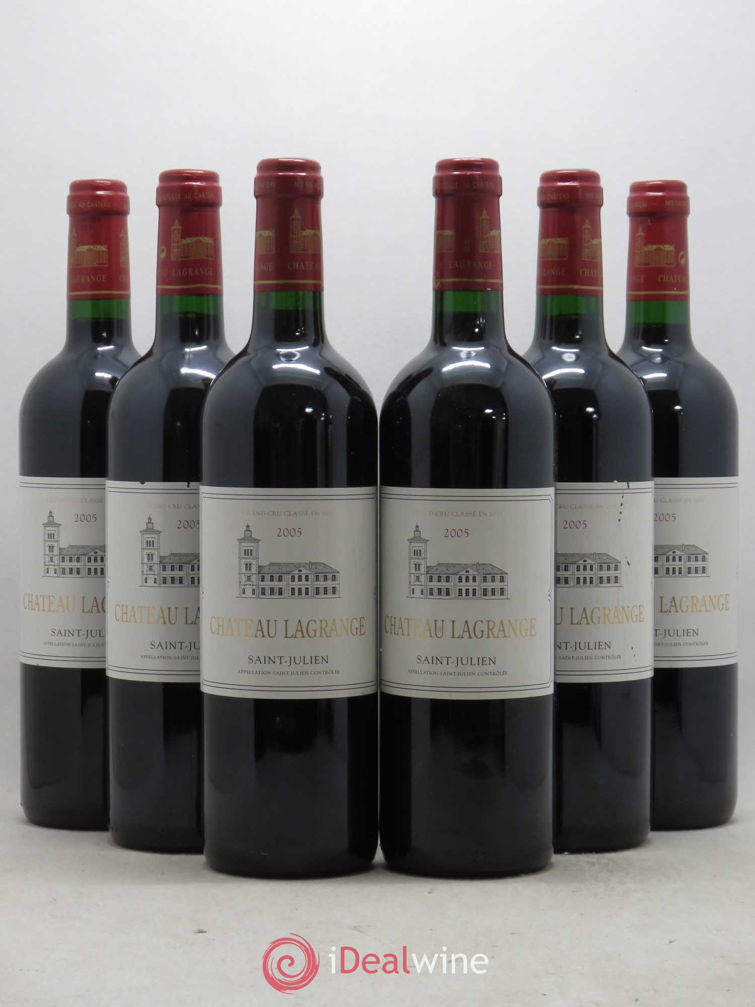 Château Lagrange 3ème Grand Cru Classé 2005 - Lot de 6 bouteilles - 0