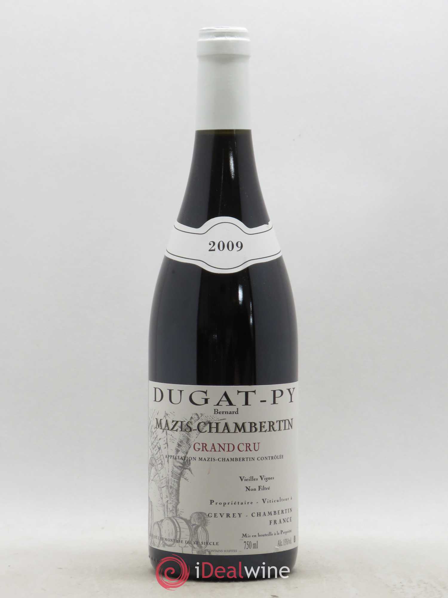 Mazis-Chambertin Grand Cru Vieilles Vignes Dugat-Py 2009 - Lot de 1 bouteille - 0