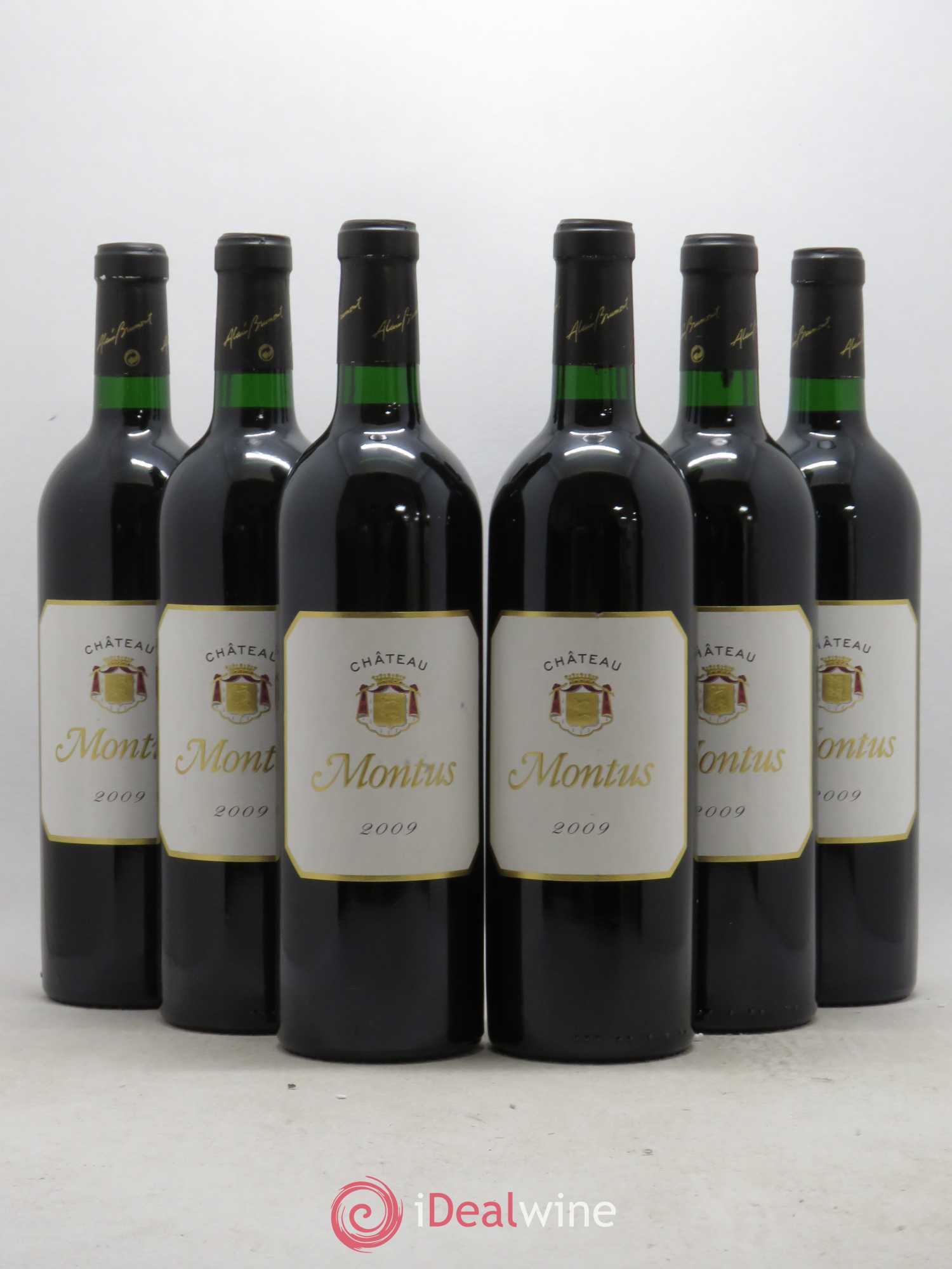 Madiran Château Montus Alain Brumont 2009 - Lot de 6 bouteilles - 0