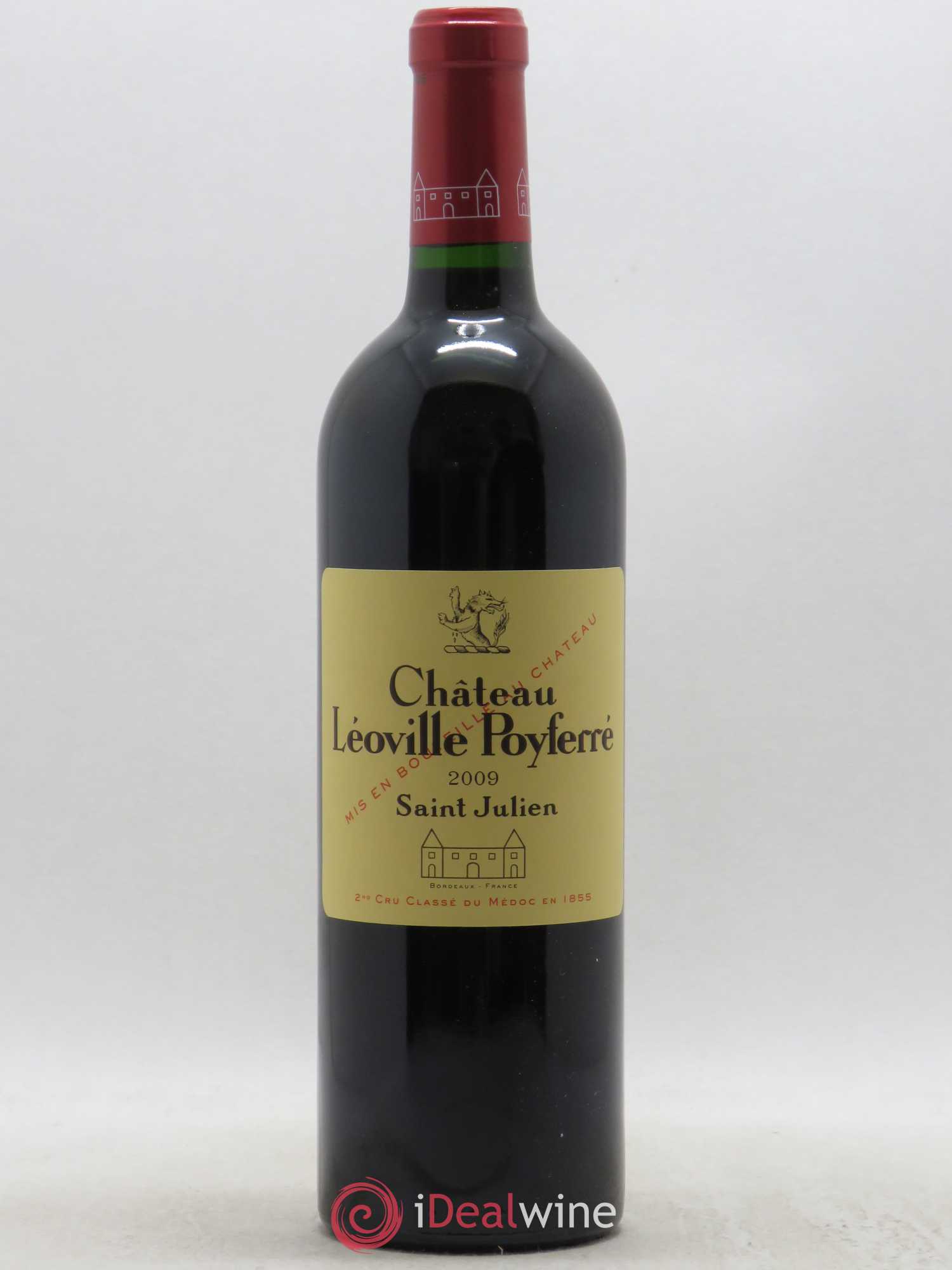 Château Léoville Poyferré 2ème Grand Cru Classé 2009 - Lot de 1 bouteille - 0