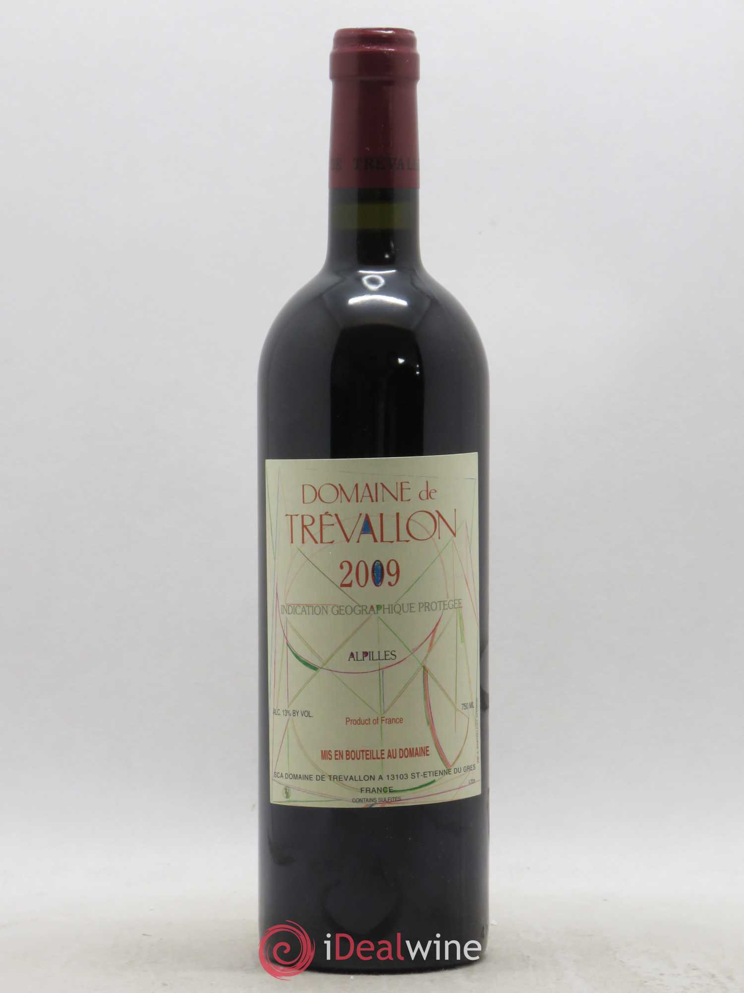 Alpilles Trévallon (Domaine de) Eloi Dürrbach 2009 - Lot de 1 bouteille - 0