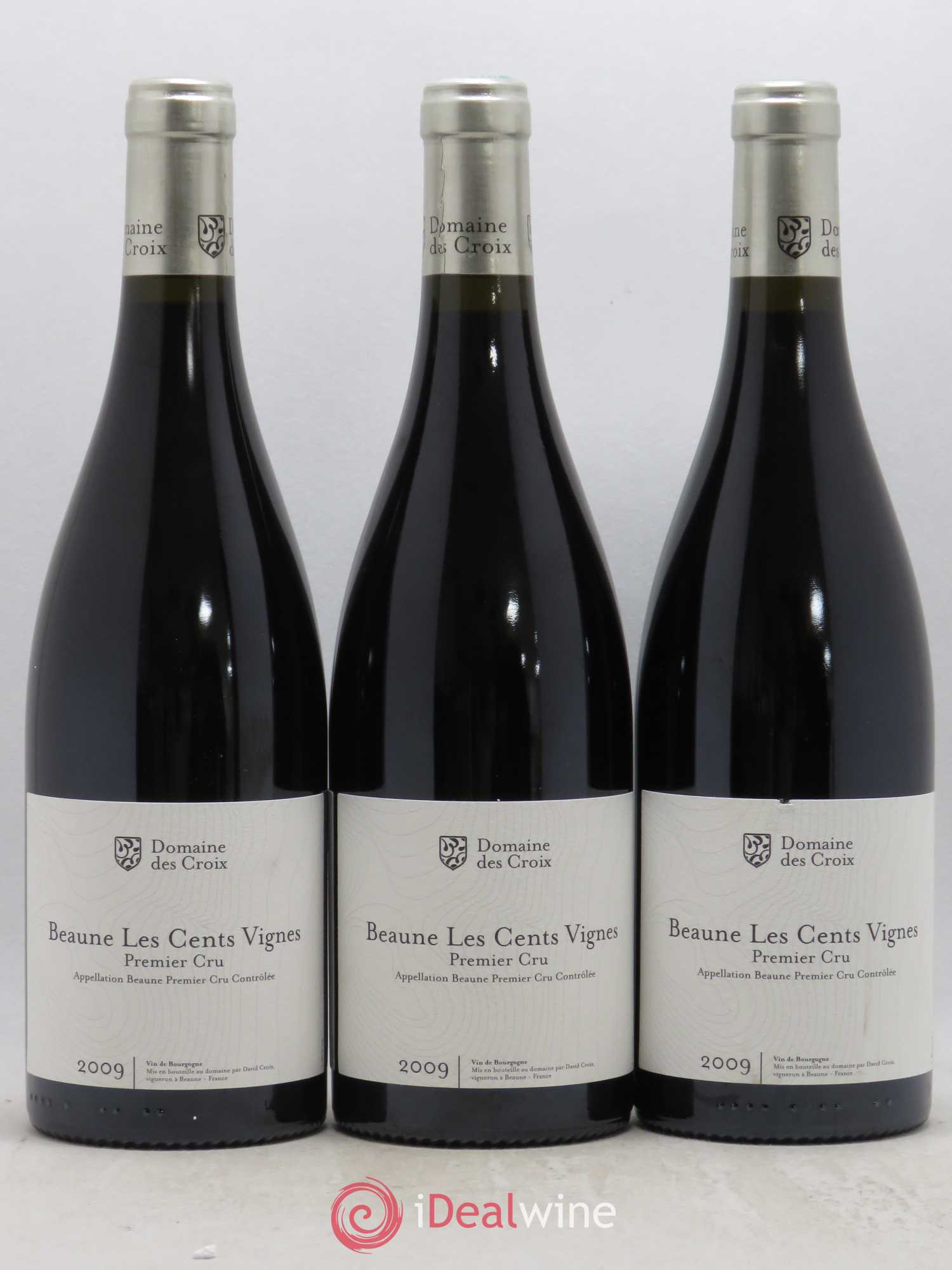 Beaune 1er Cru Les Cents vignes Croix (Domaine des) 2009 - Lot de 3 bouteilles - 0