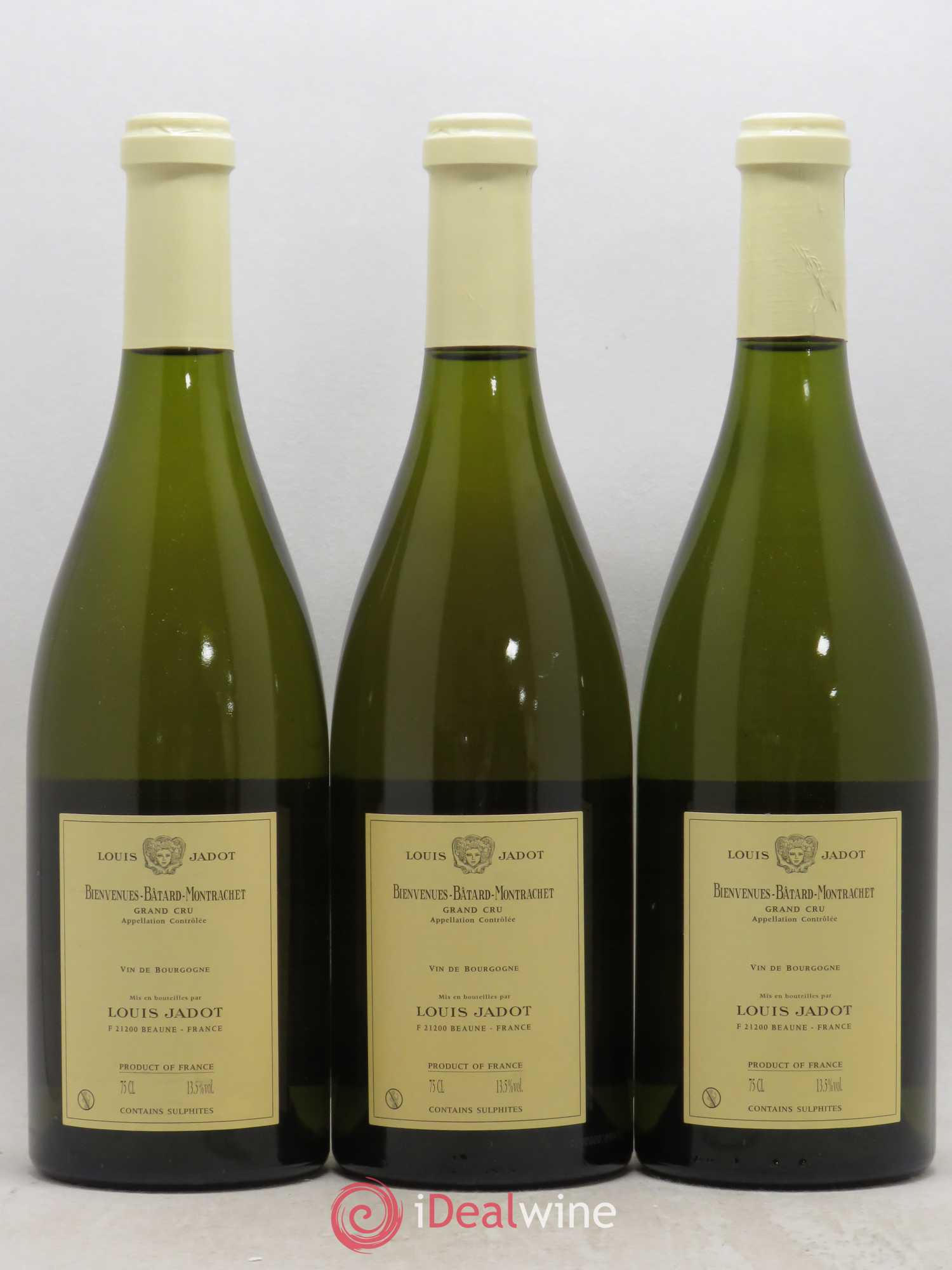 Bienvenues-Bâtard-Montrachet Grand Cru Maison Louis Jadot 2009 - Lot de 3 bouteilles - 1