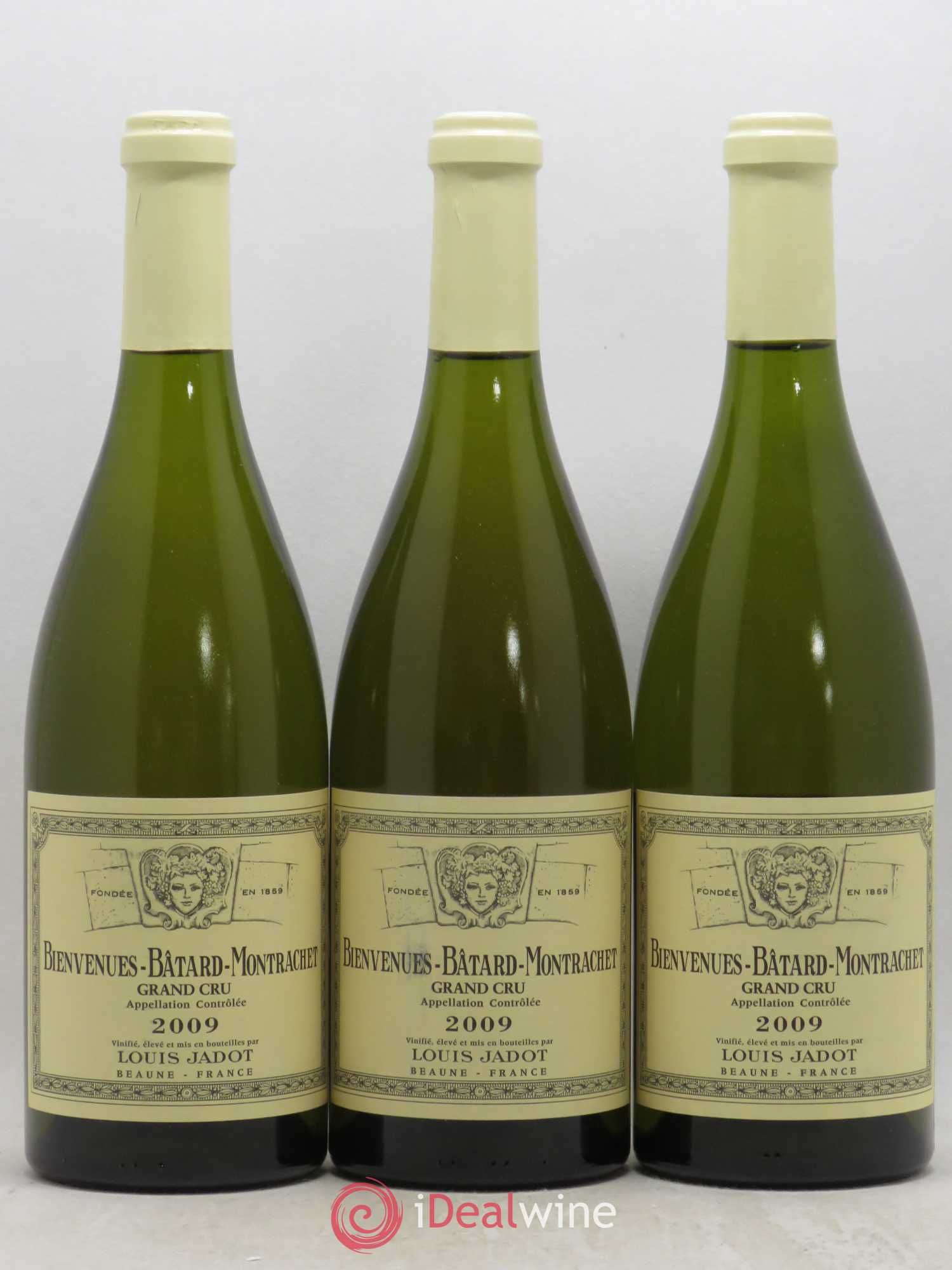 Bienvenues-Bâtard-Montrachet Grand Cru Maison Louis Jadot 2009 - Lot de 3 bouteilles - 0