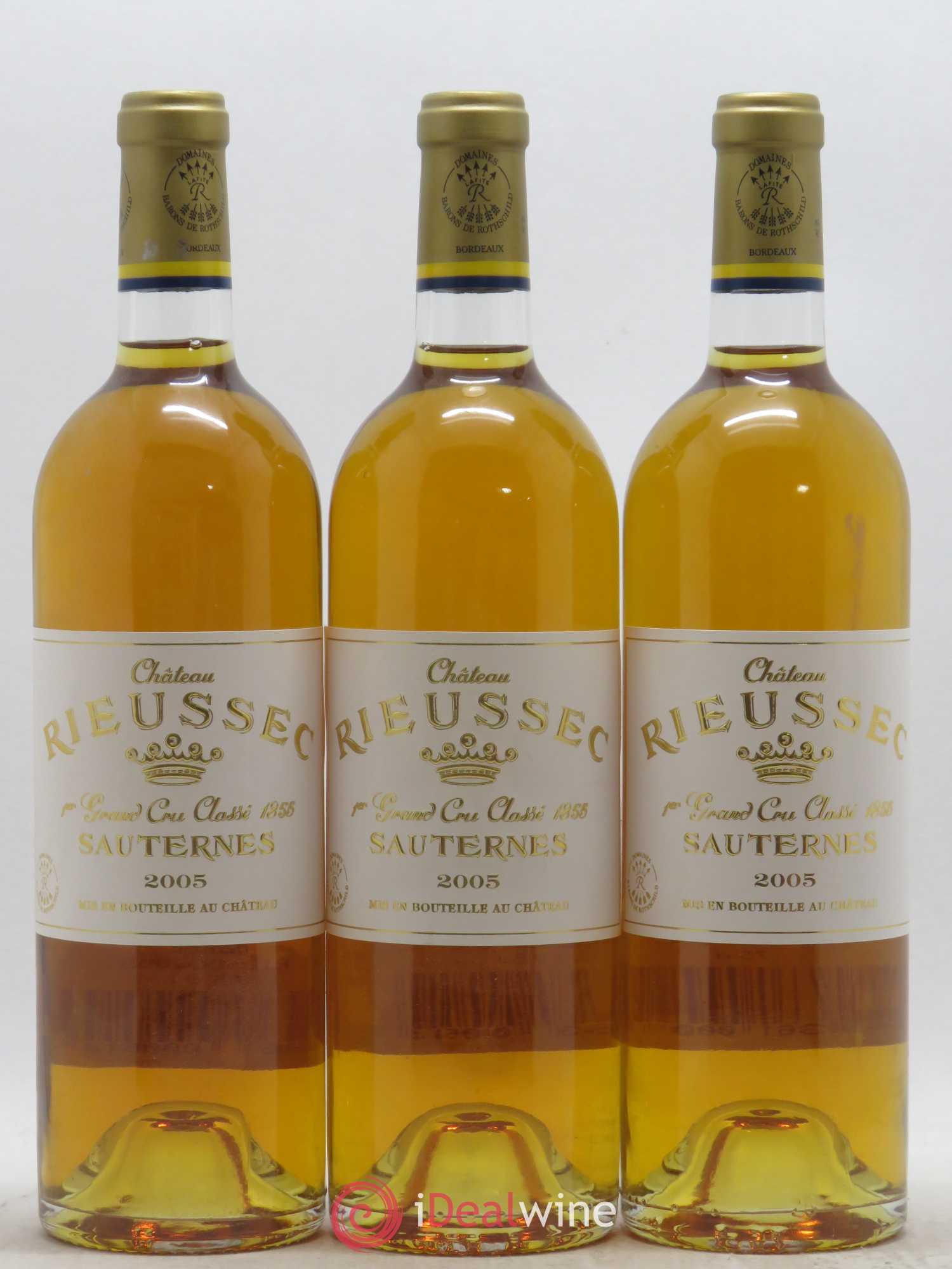 Château Rieussec 1er Grand Cru Classé 2005 - Lotto di 6 bottiglie - 2