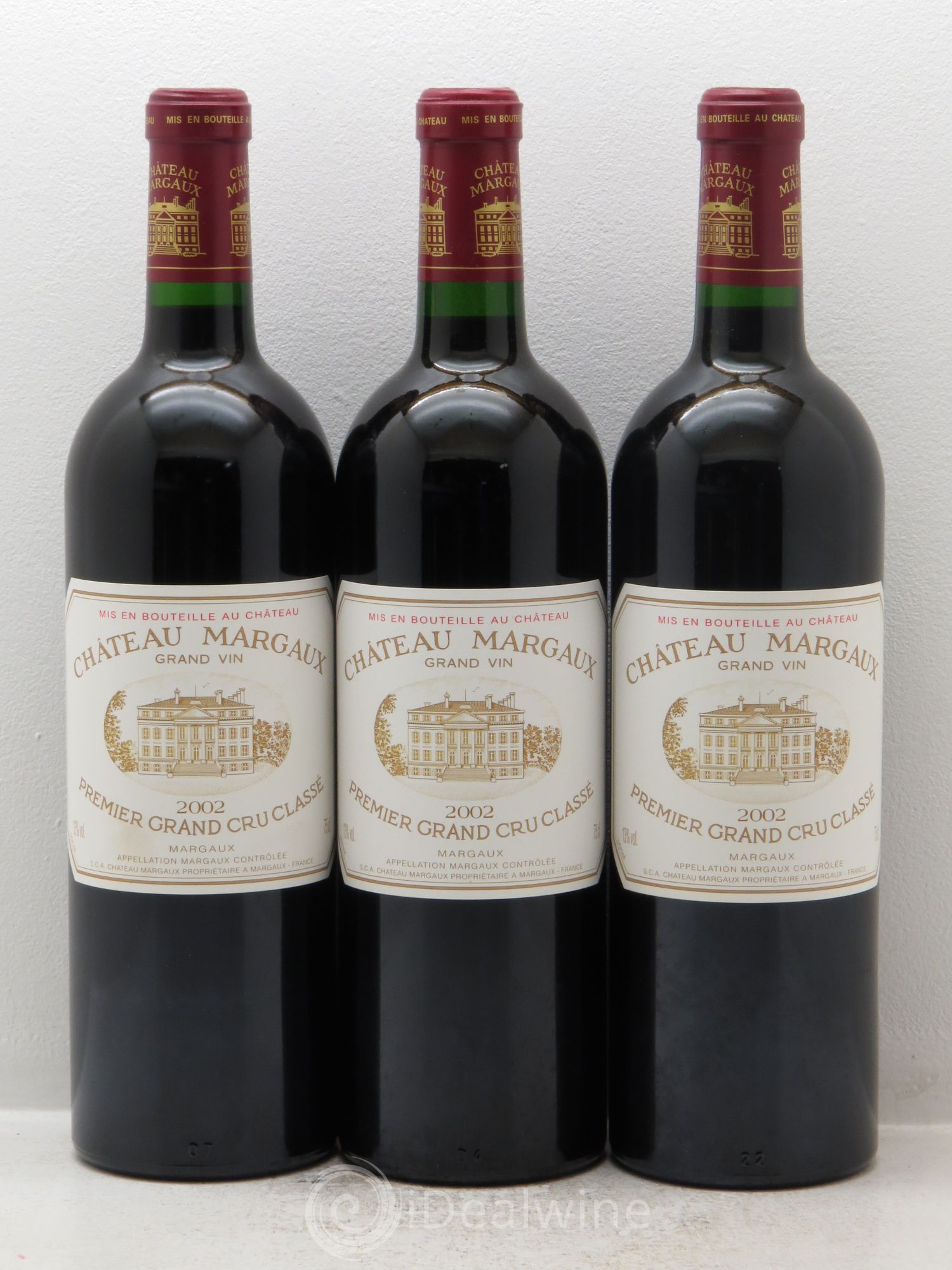 Château Margaux 1er Grand Cru Classé 2002 - Lot de 12 bouteilles - 4