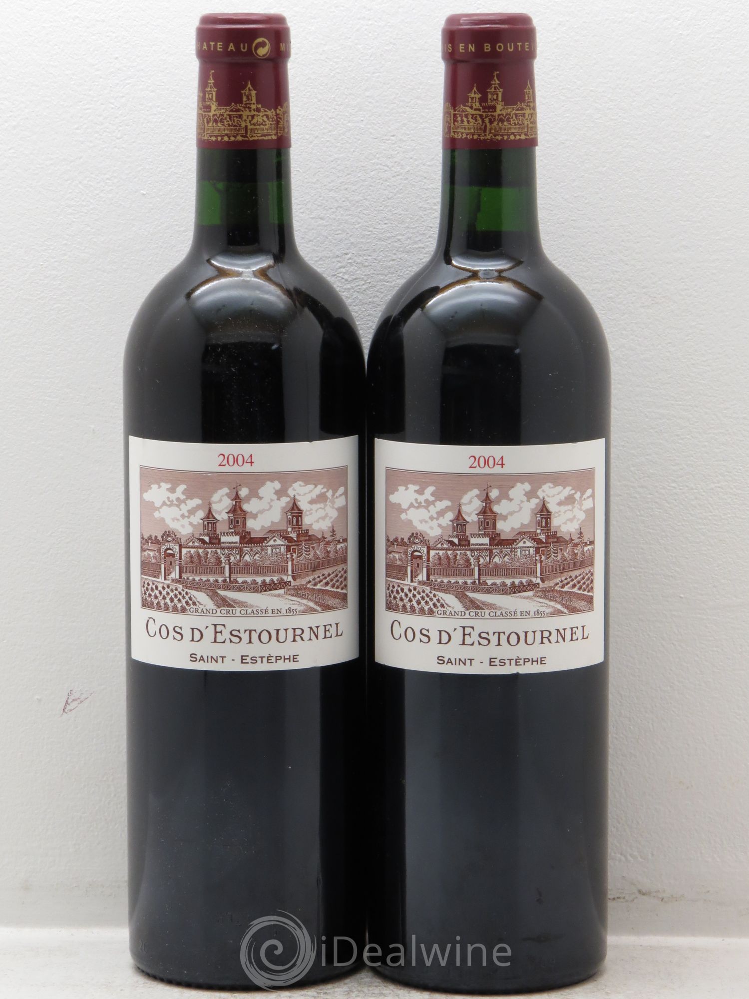 Cos d'Estournel 2ème Grand Cru Classé 2004 - Lot de 2 bouteilles - 0
