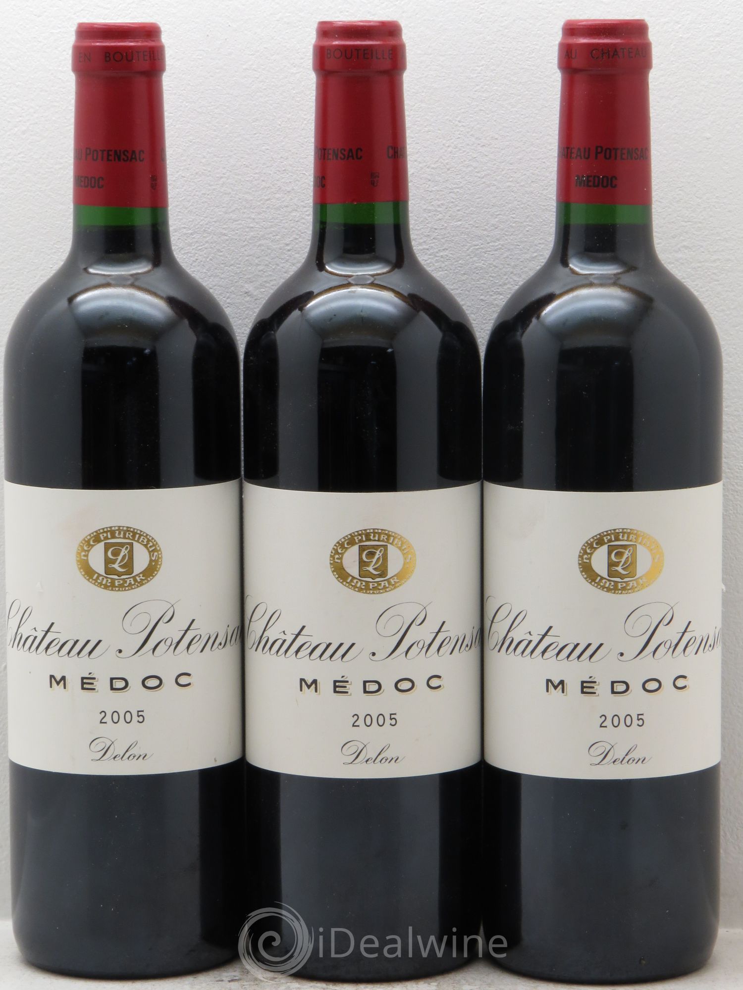 Château Potensac 2005 - Lot de 3 bouteilles - 0