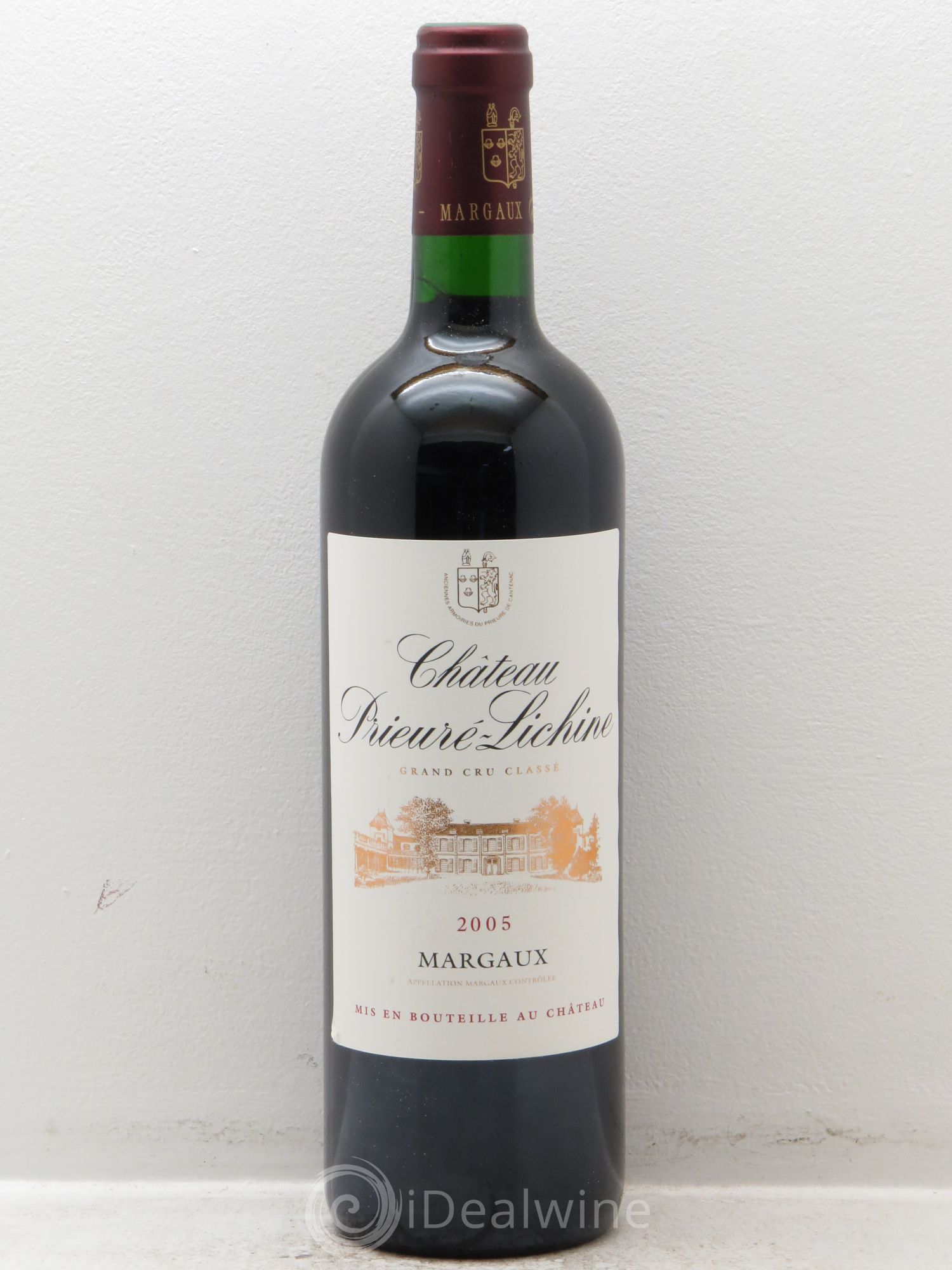 Château Prieuré Lichine 4ème Grand Cru Classé 2005 - Lot de 1 bouteille - 0