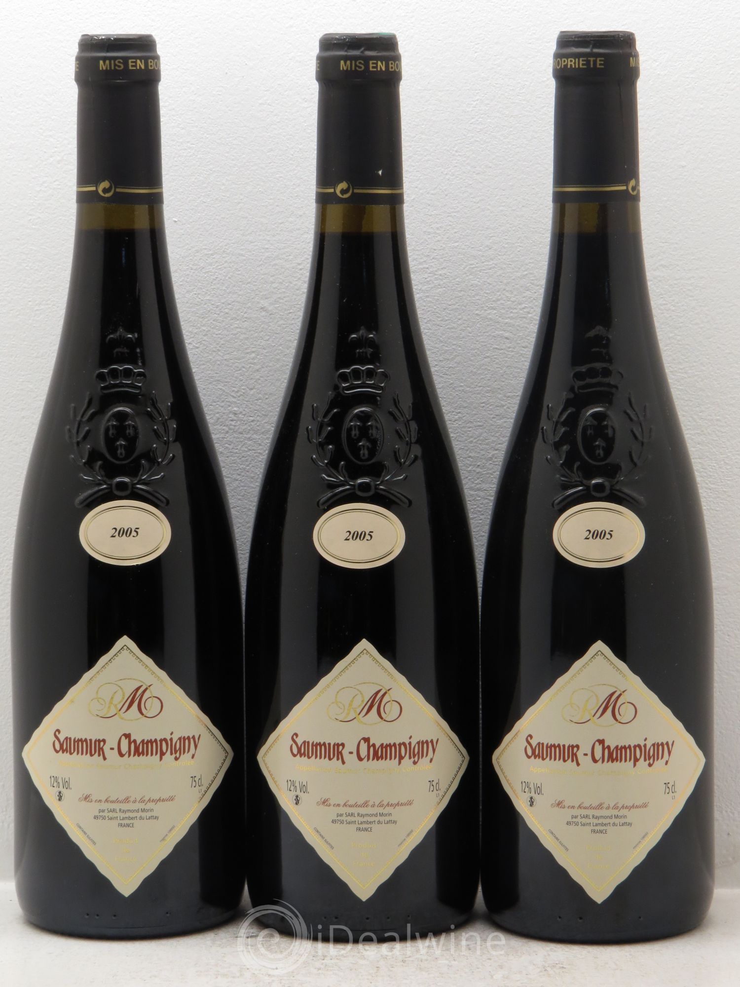 Saumur-Champigny Morin (sans prix de réserve) 2005 - Posten von 3 Flaschen - 0