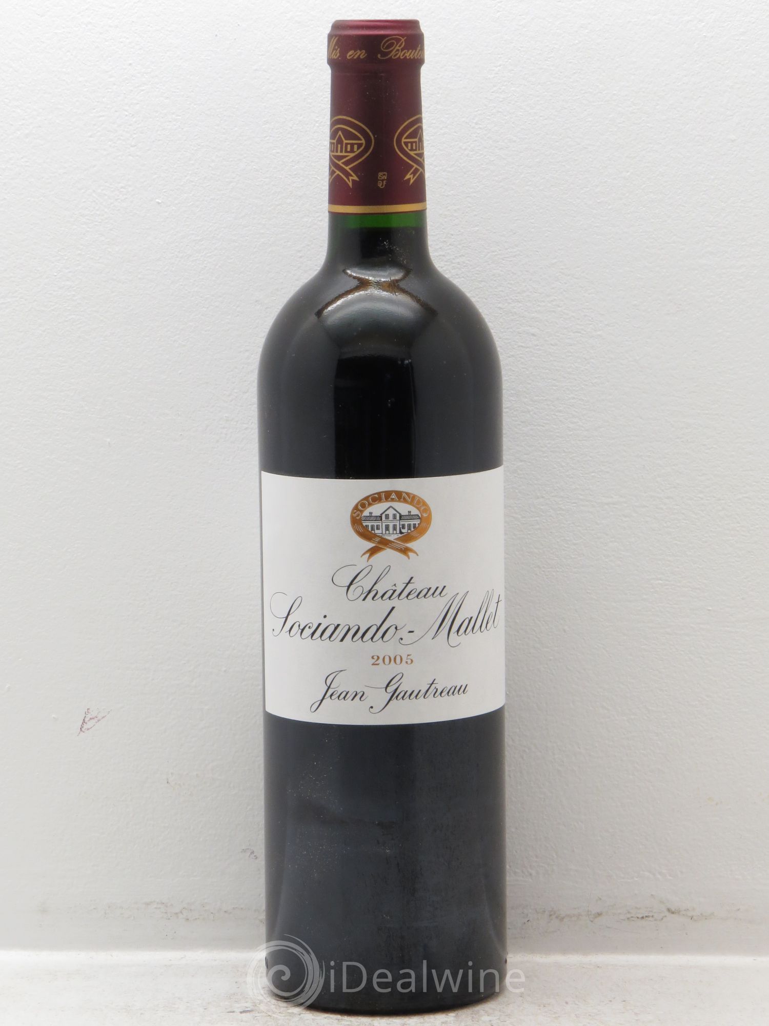 Château Sociando Mallet 2005 - Lot de 6 bouteilles - 0
