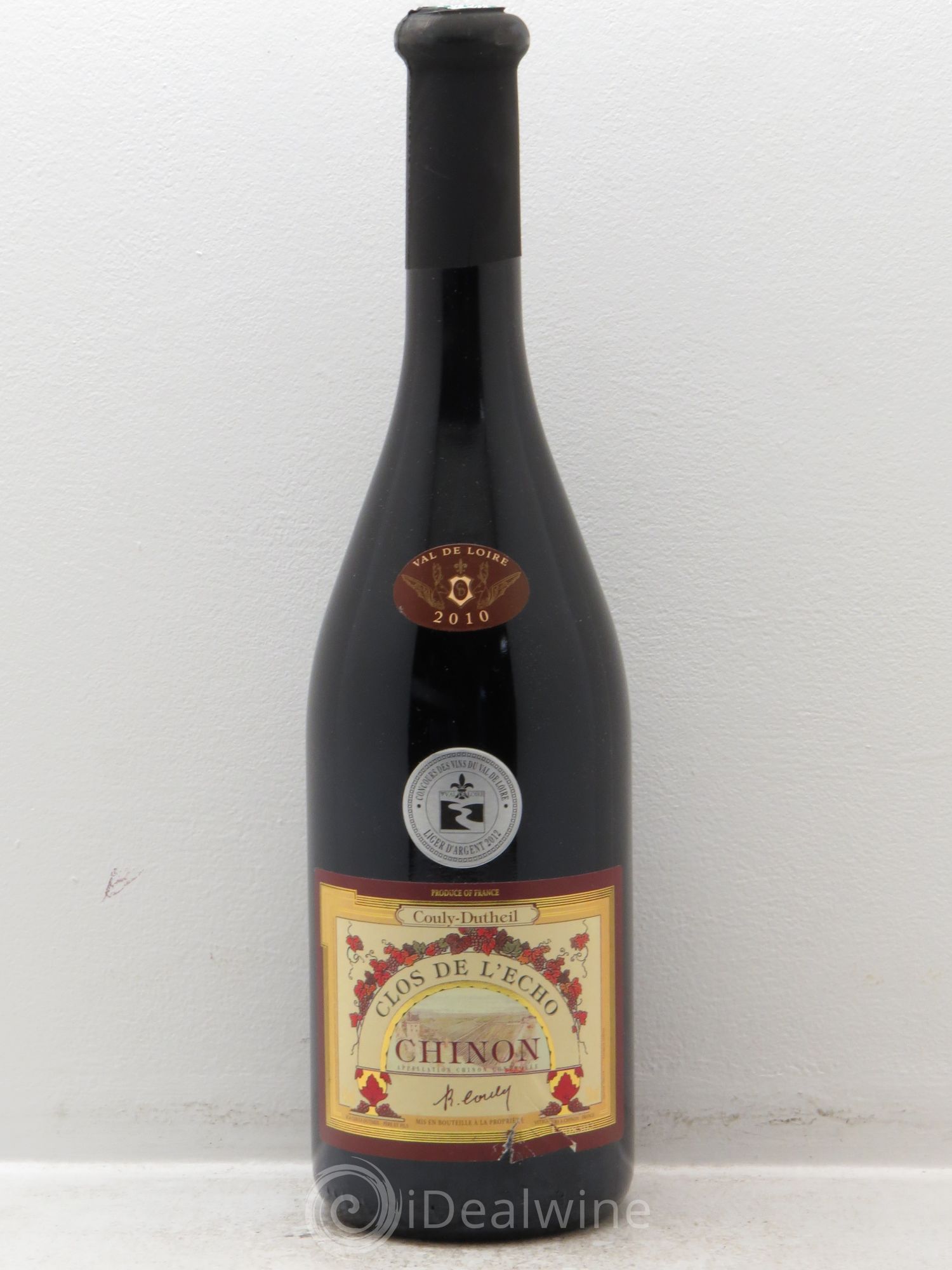 Chinon Clos de l'Echo Couly-Dutheil 2010 - Lot de 6 bouteilles - 0