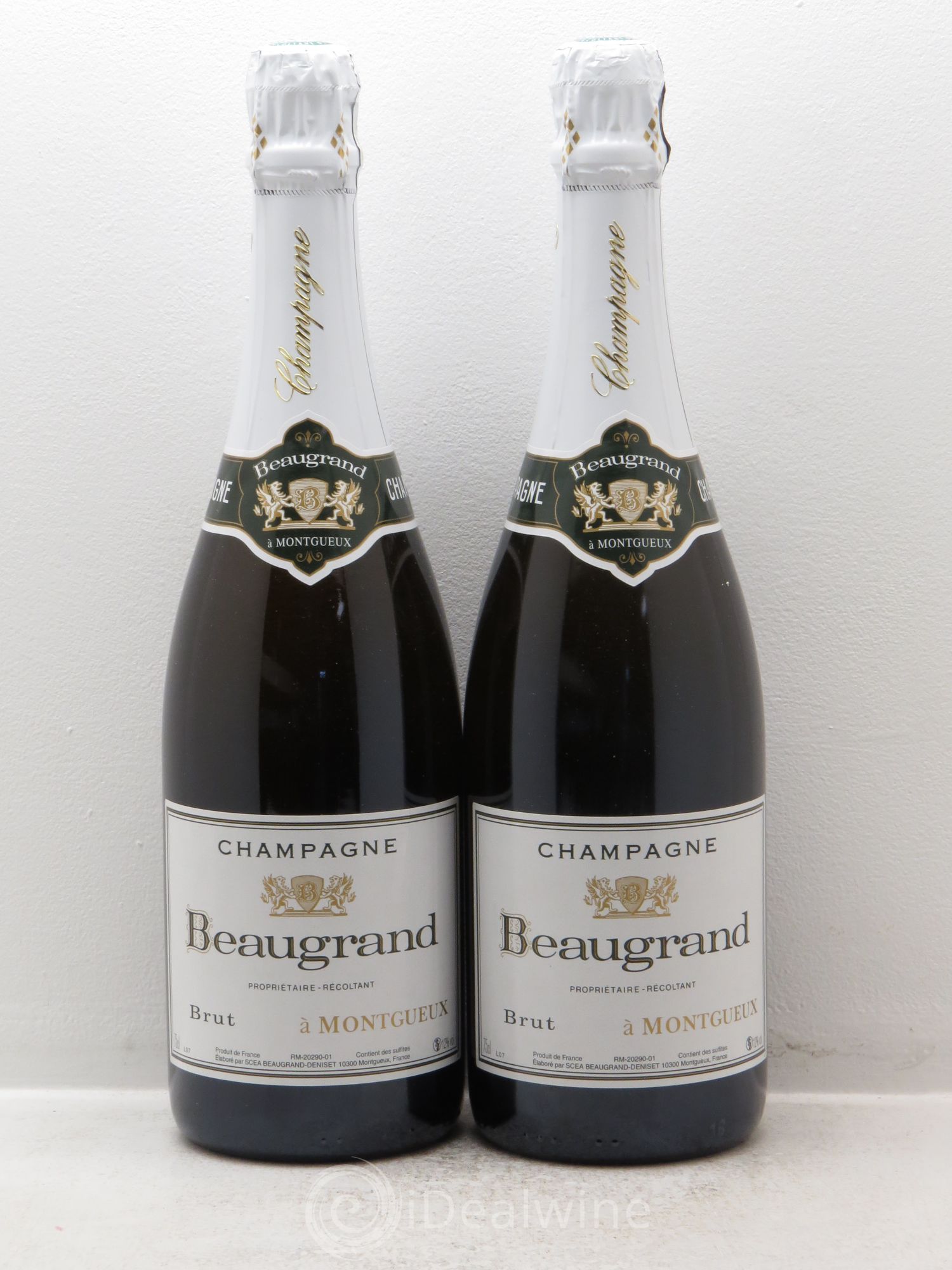 Champagne Beaugrand - Posten von 2 Flaschen - 0