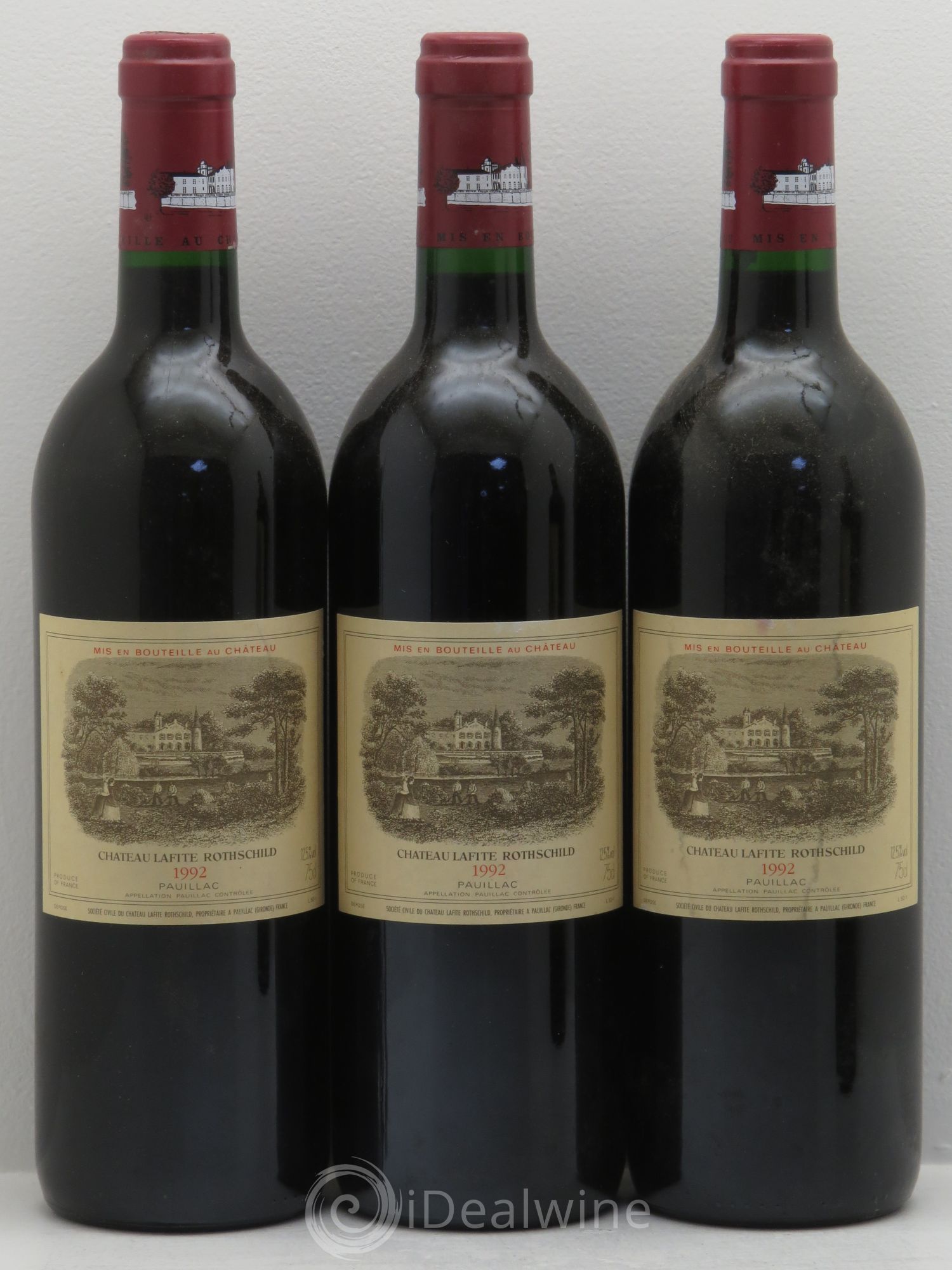 Château Lafite Rothschild 1er Grand Cru Classé 1992 - Lot de 6 bouteilles - 2
