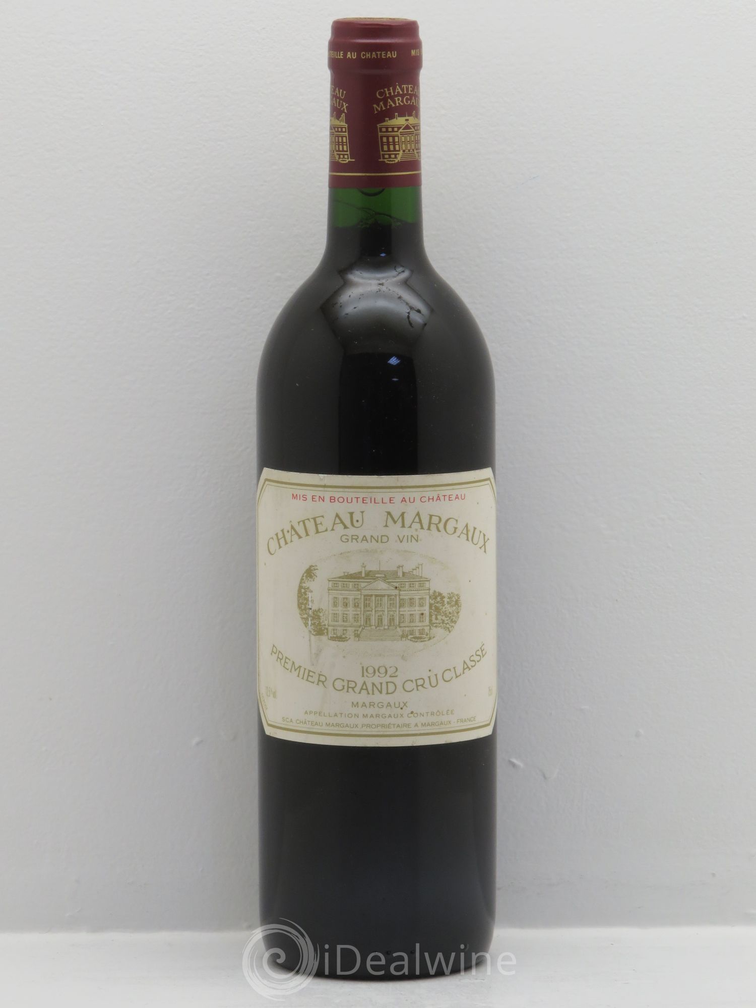 Château Margaux 1er Grand Cru Classé 1992 - Lot de 1 bouteille - 0
