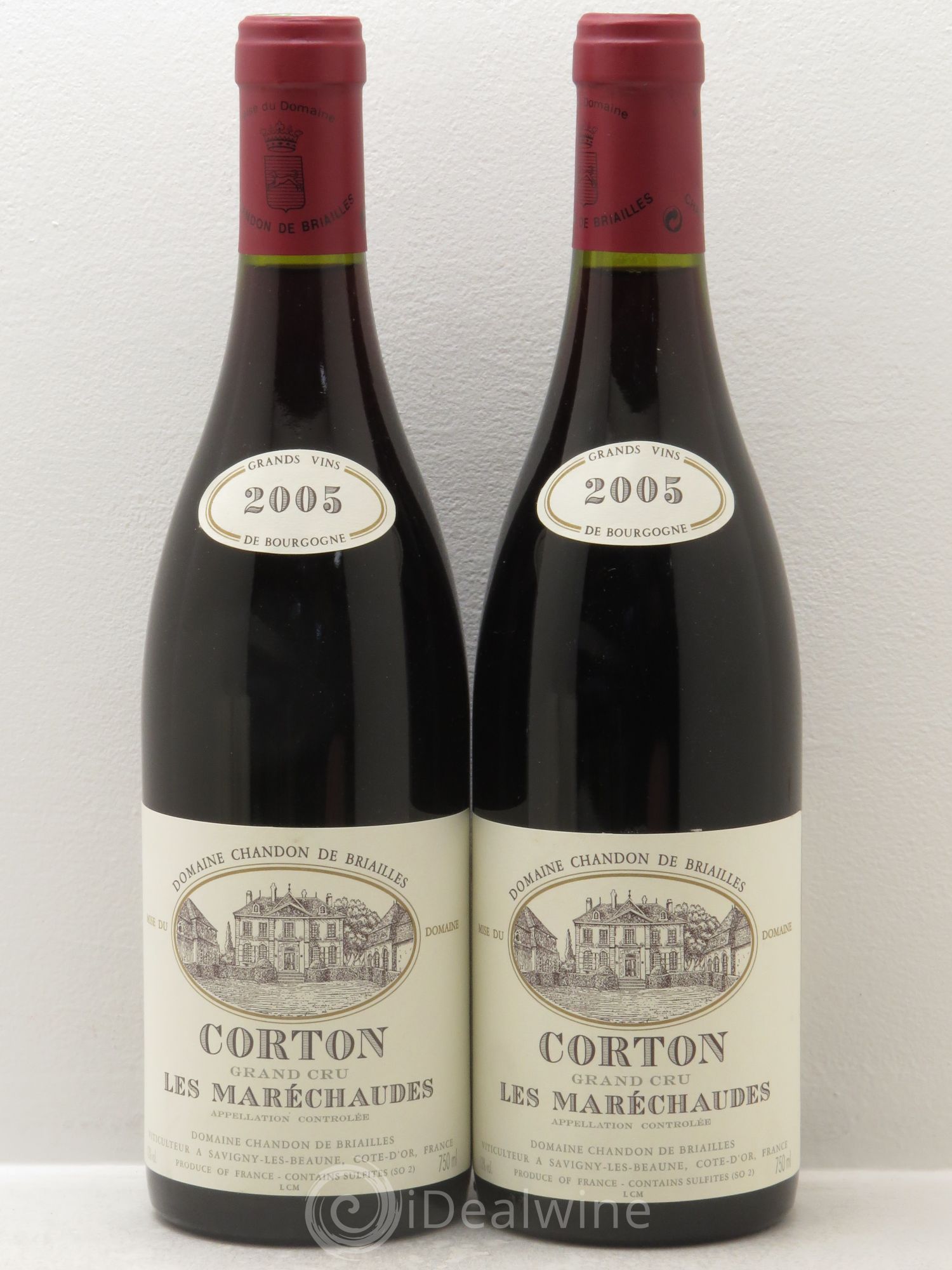 Corton Grand Cru 2005 - Lot de 2 bouteilles - 0