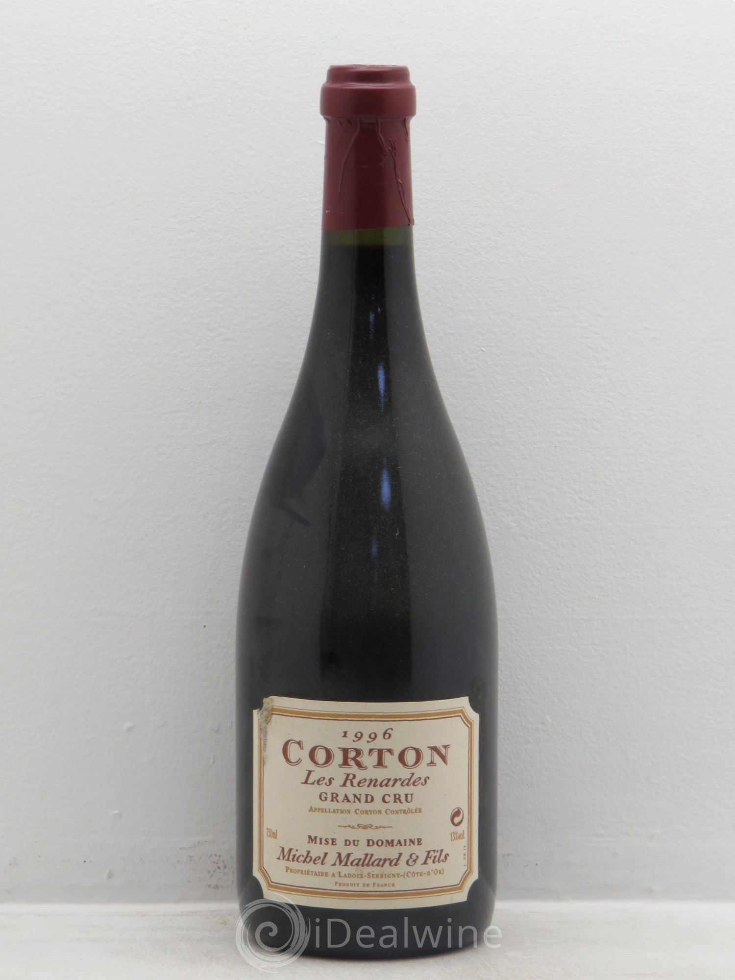 Corton Grand Cru Renardes Domaine Michel Mallard et fils (sans prix de réserve) 1996 - Posten von 1 Flasche - 0
