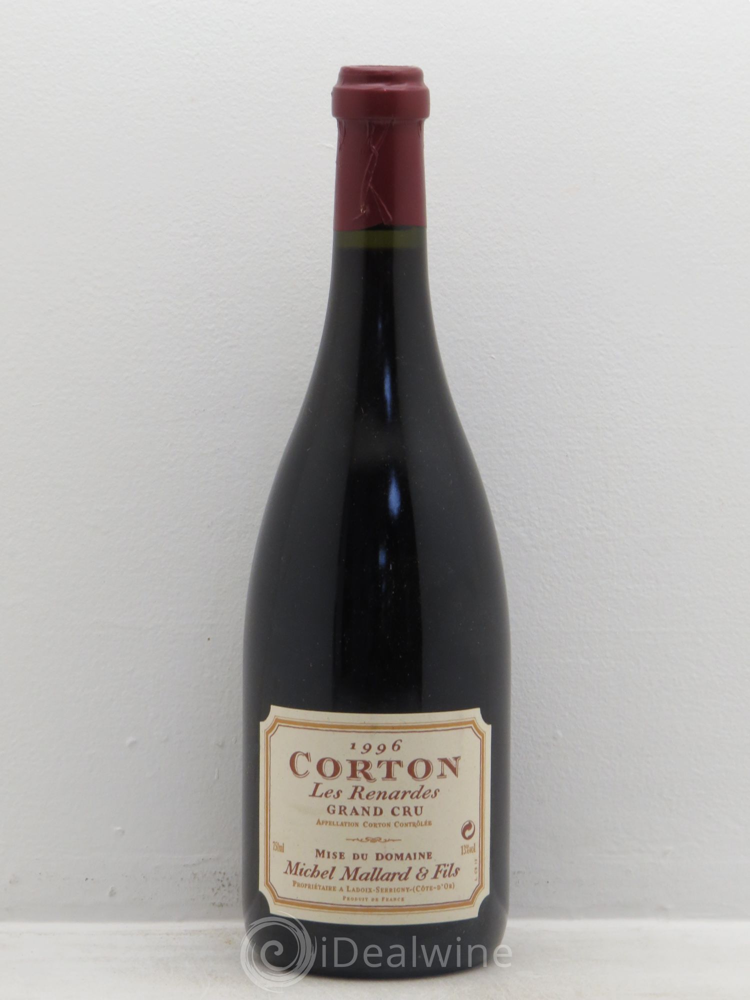 Corton Grand Cru Renardes Domaine Michel Mallard et fils (sans prix de réserve) 1996 - Posten von 1 Flasche - 0