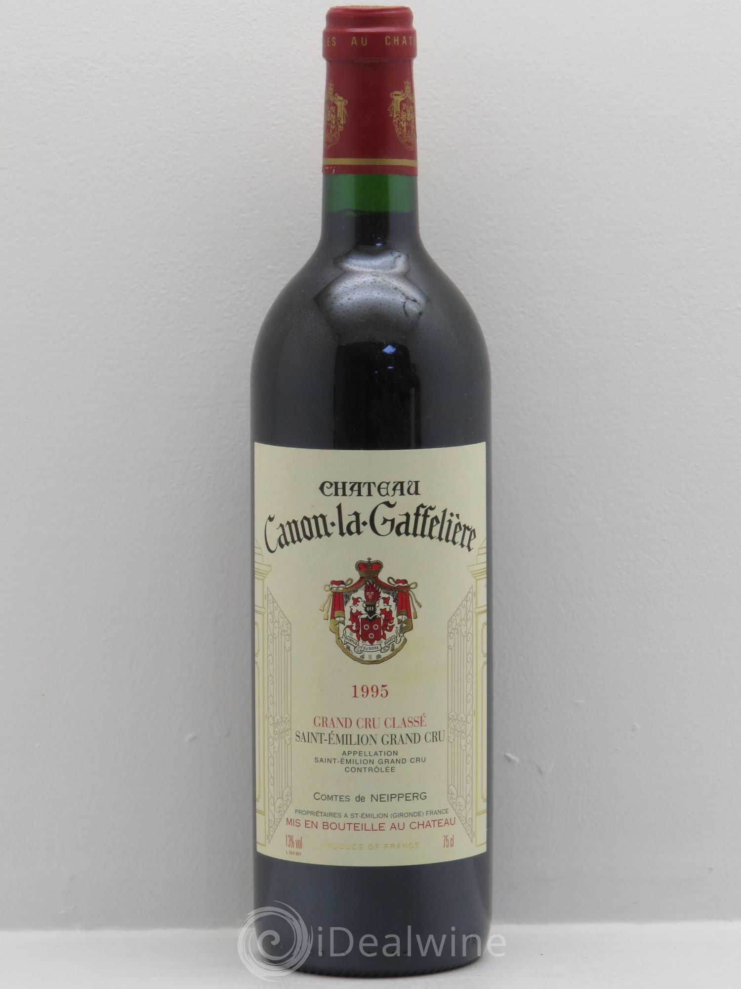 Château Canon la Gaffelière 1er Grand Cru Classé B 1995 - Lot de 6 bouteilles - 0