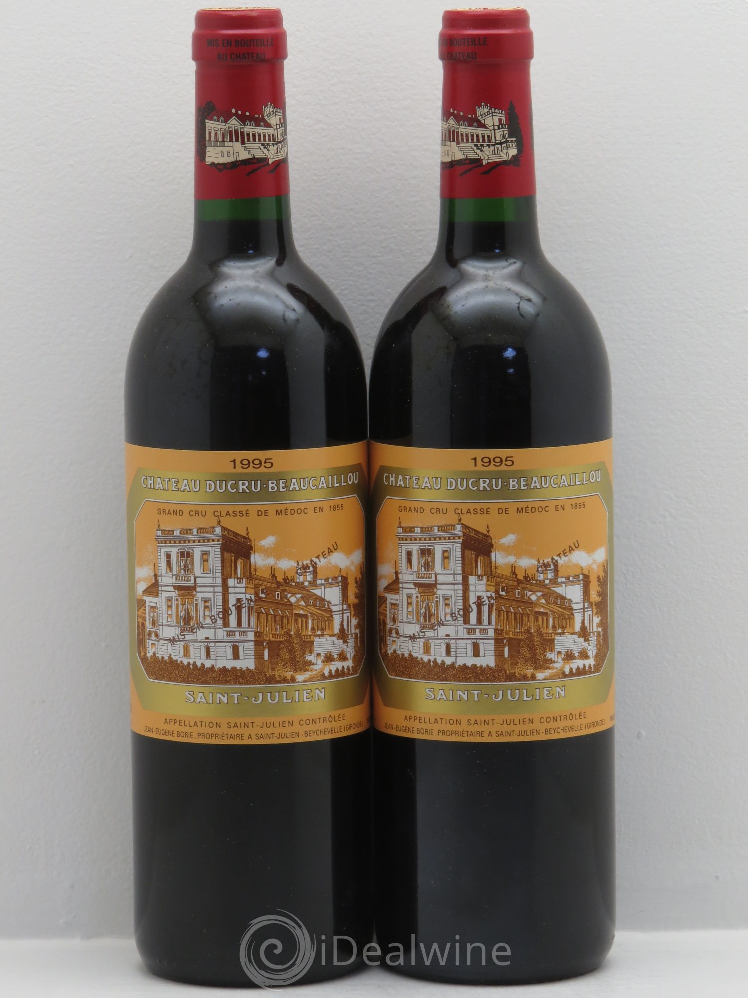 Château Ducru Beaucaillou 2ème Grand Cru Classé 1995 - Lot de 2 bouteilles - 0