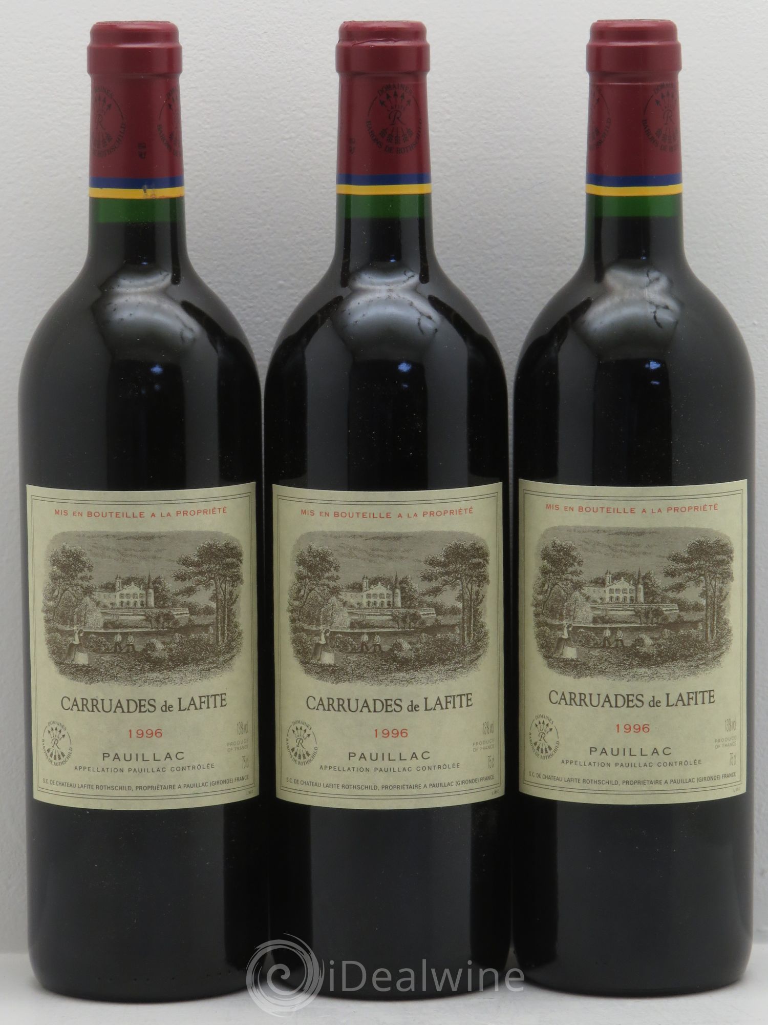 Carruades de Lafite Rothschild Second Vin 1996 - Lot de 12 bouteilles - 2