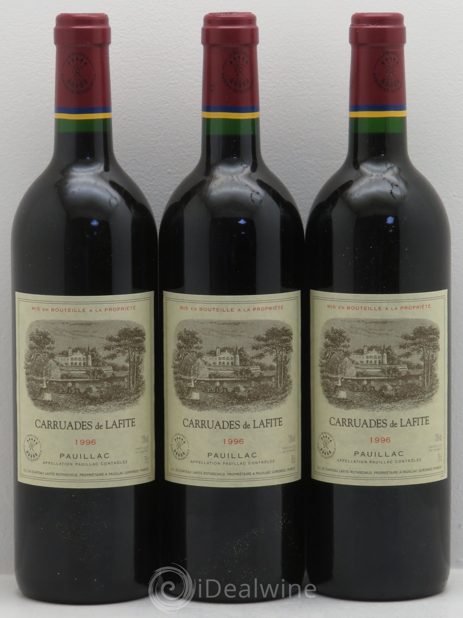Carruades de Lafite Rothschild Second Vin 1996 - Lot de 12 bouteilles - 4