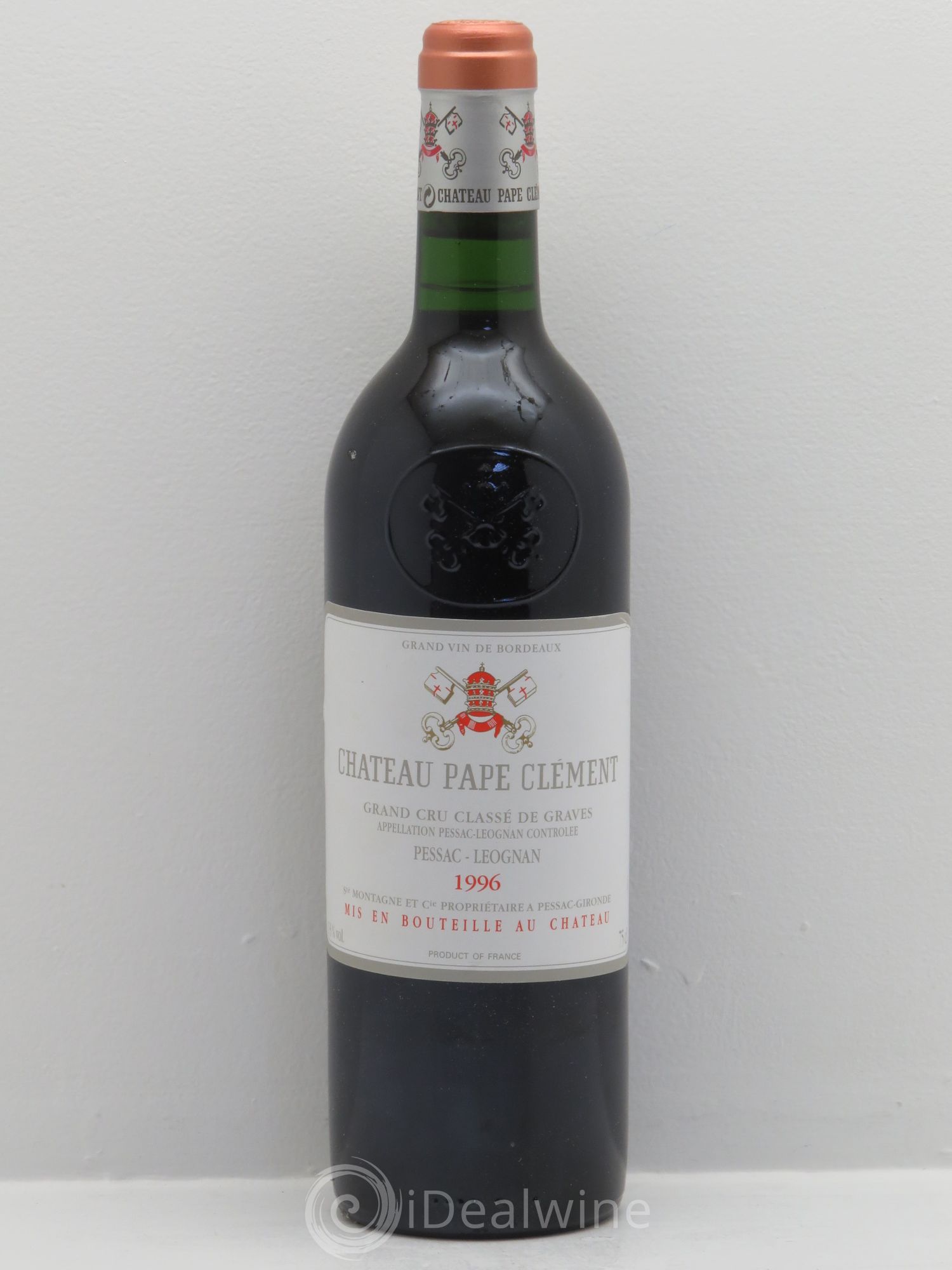 Château Pape Clément Cru Classé de Graves 1996 - Lot de 6 bouteilles - 0