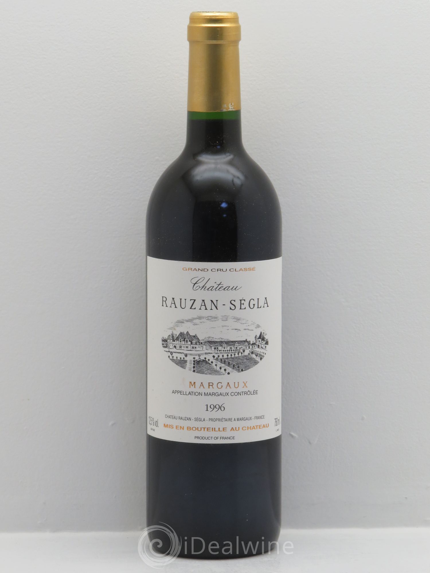 Château Rauzan Ségla Grand Cru Classé 1996 - Lot de 6 bouteilles - 0