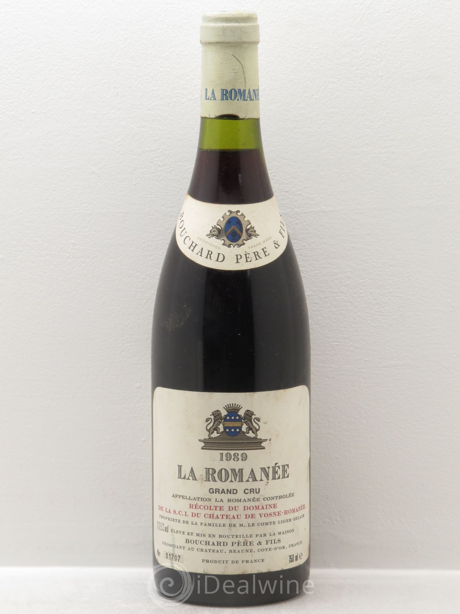 La Romanée Grand Cru Comte Liger-Belair (Domaine du) 1989 - Lot de 1 bouteille - 0