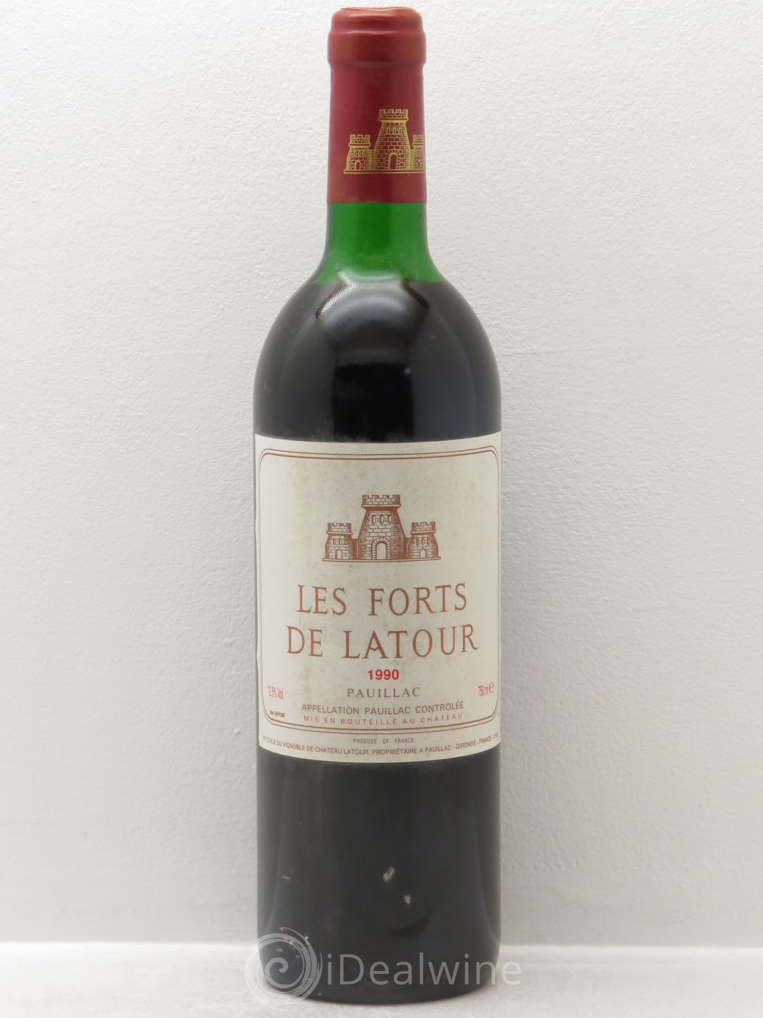 Les Forts de Latour Second Vin 1990 - Lot de 1 bouteille - 0