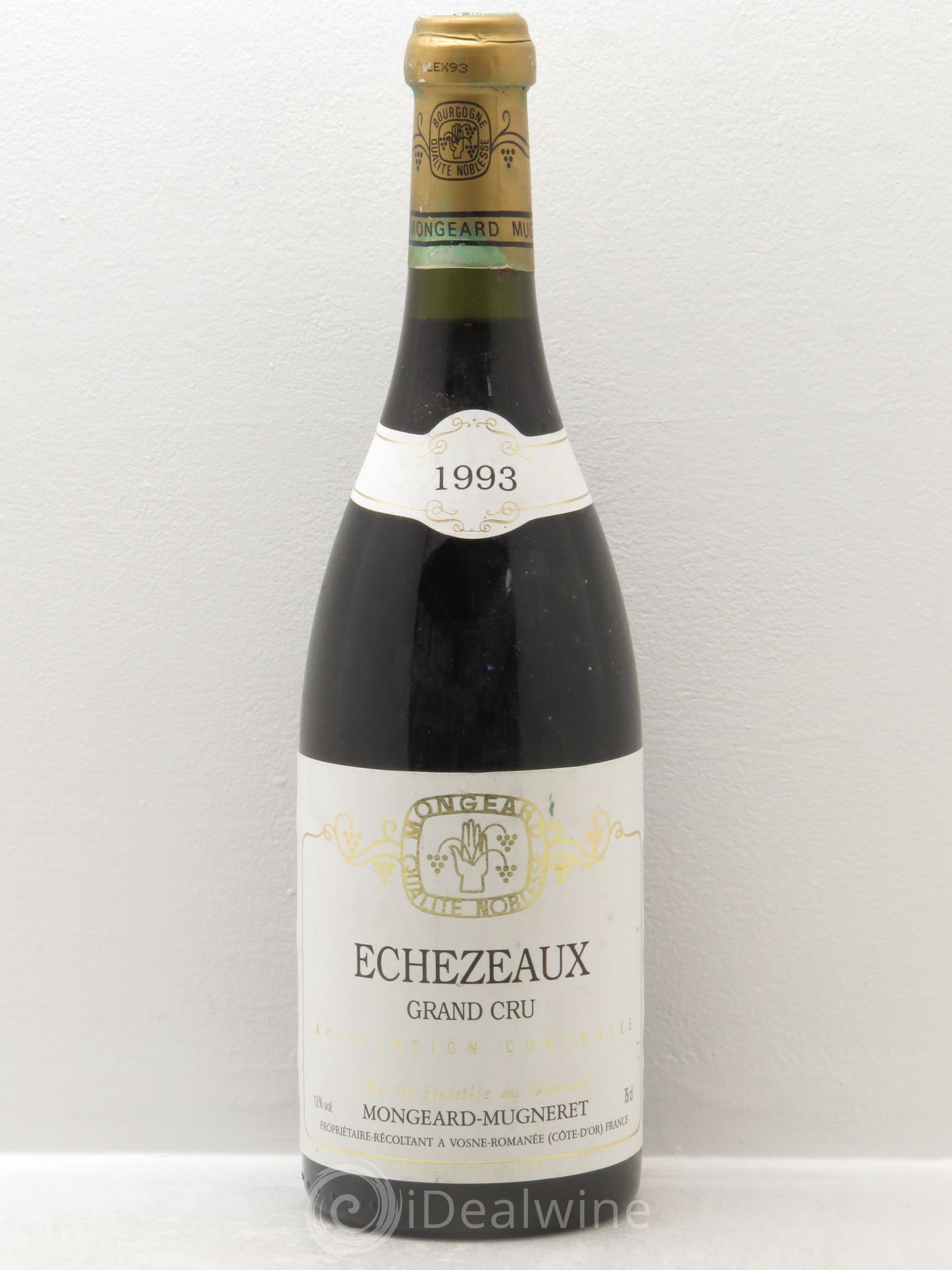 Echezeaux Grand Cru Mongeard-Mugneret (Domaine) 1993 - Lot de 1 bouteille - 0