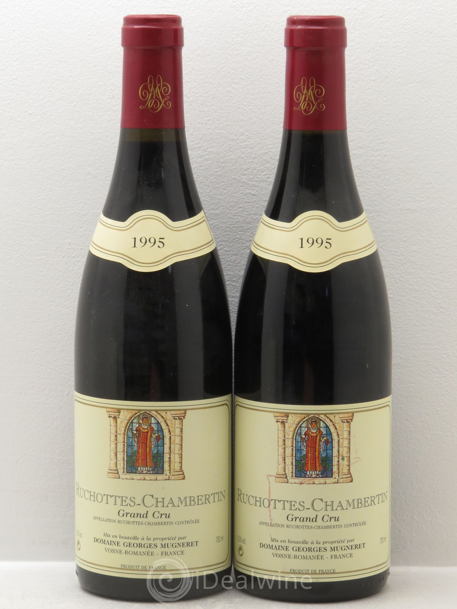 Ruchottes-Chambertin Grand Cru Georges Mugneret (Domaine) 1995 - Lot de 2 bouteilles - 0