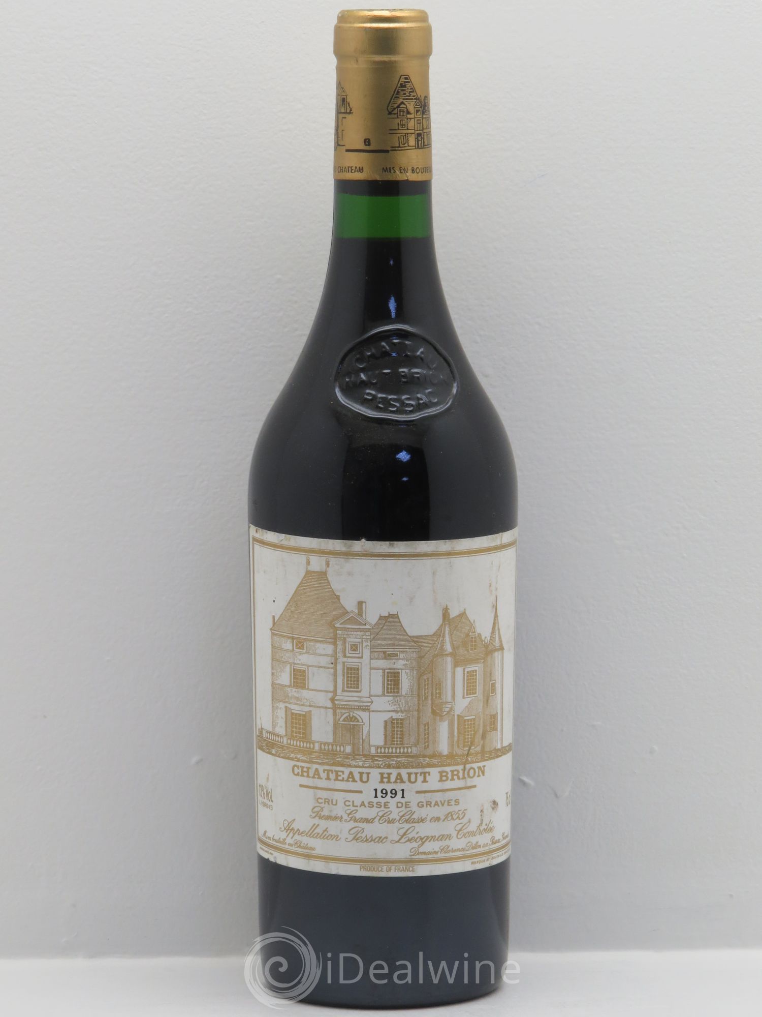 Château Haut Brion 1er Grand Cru Classé 1991 - Lot de 1 bouteille - 0
