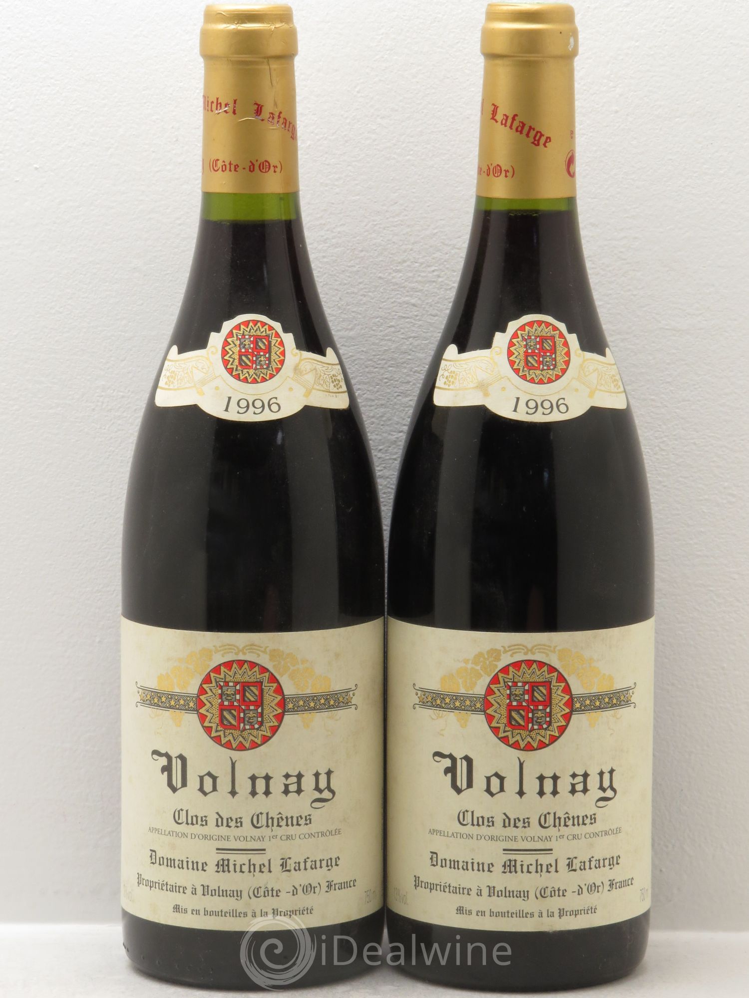Volnay 1er Cru Clos des Chênes Lafarge (Domaine) 1996 - Lot de 2 bouteilles - 0