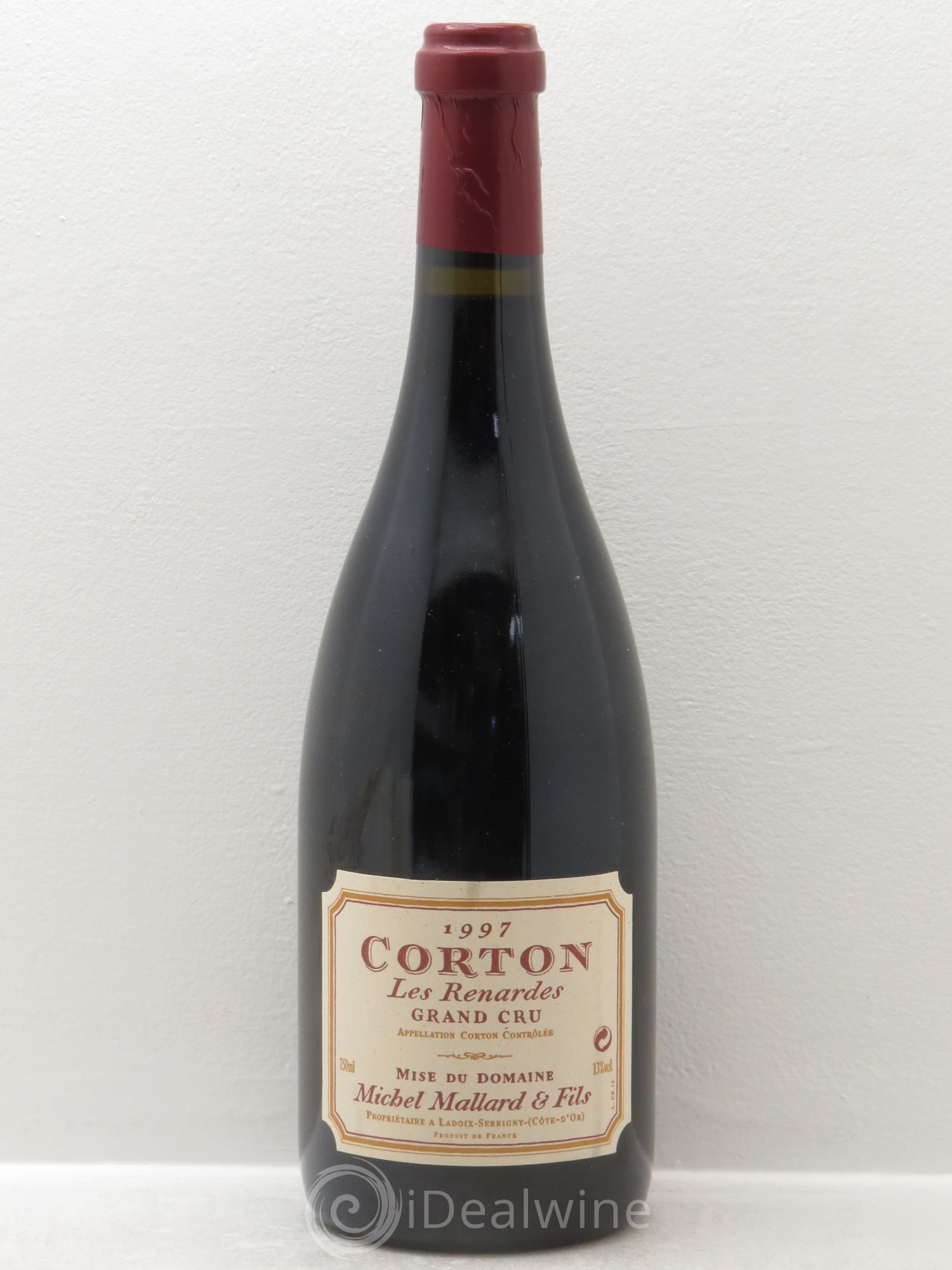 Corton Grand Cru Renardes Domaine Michel Mallard et fils (sans prix de réserve) 1997 - Posten von 1 Flasche - 0