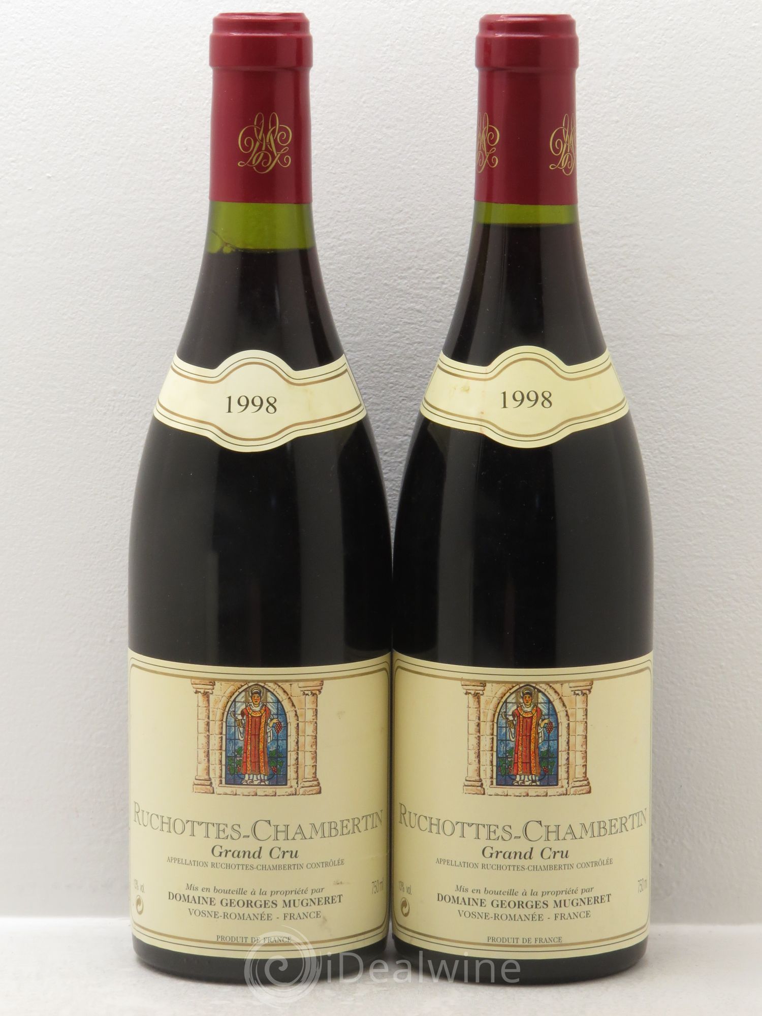 Ruchottes-Chambertin Grand Cru Georges Mugneret (Domaine) 1998 - Lot de 2 bouteilles - 0