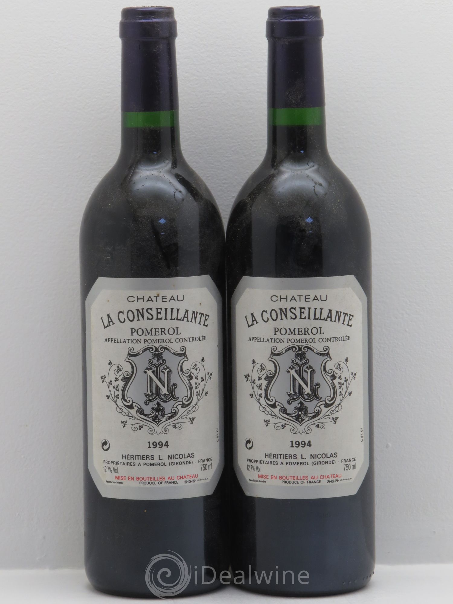 Château la Conseillante 1994 - Lot de 2 bouteilles - 0