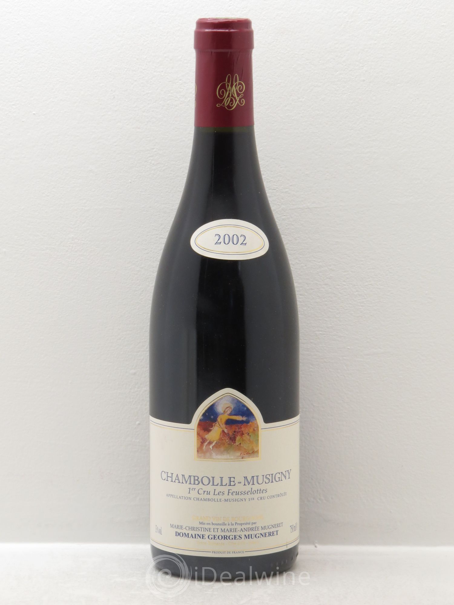 Chambolle-Musigny 1er Cru Les Feusselottes Georges Mugneret (Domaine) 2002 - Lot de 1 bouteille - 0