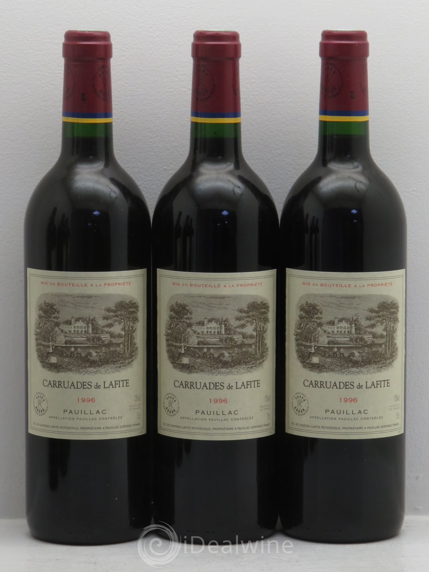 Carruades de Lafite Rothschild Second Vin 1996 - Lot de 12 bouteilles - 3